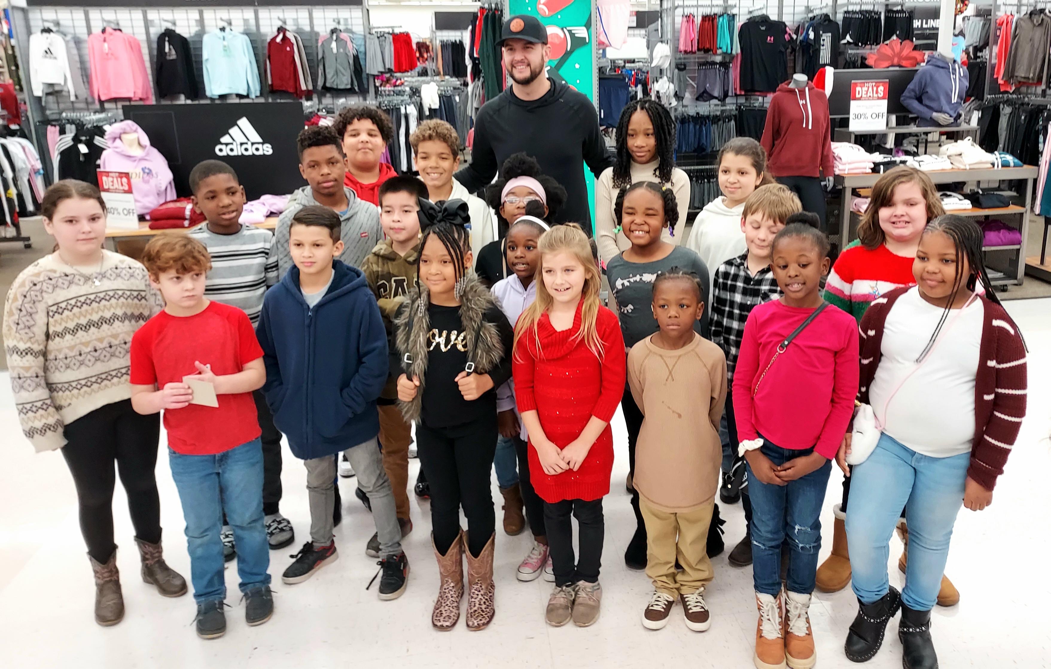 AJ McCarron takes local kids on shopping spree of a lifetime to Academy  Sports