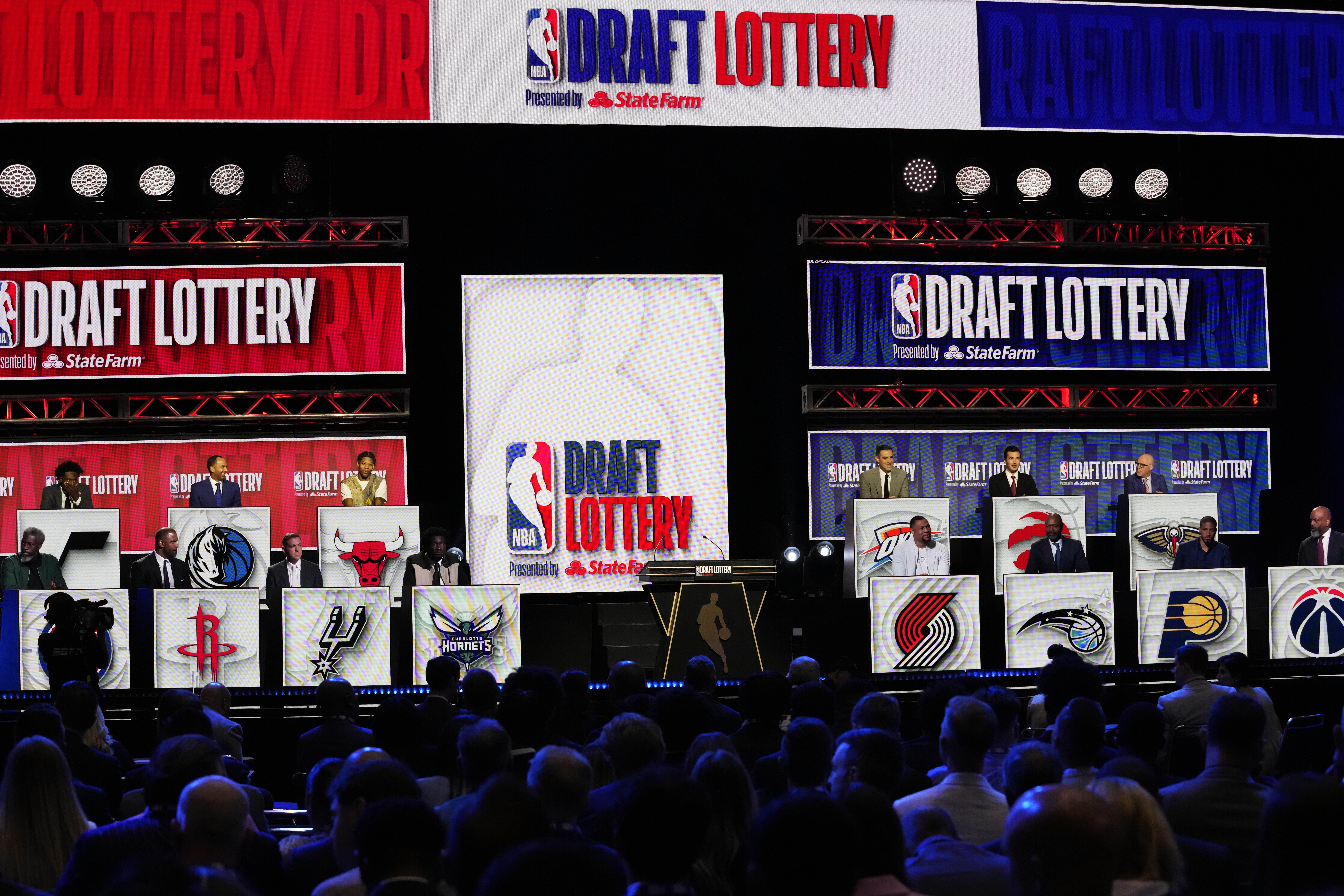 NBA draft lottery 2023 Trail Blazers jump to No