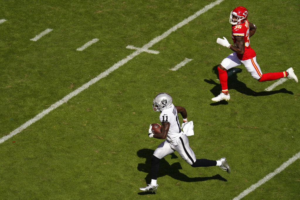 Las Vegas Raiders stun New York Jets late on a miracle Henry Ruggs III  touchdown