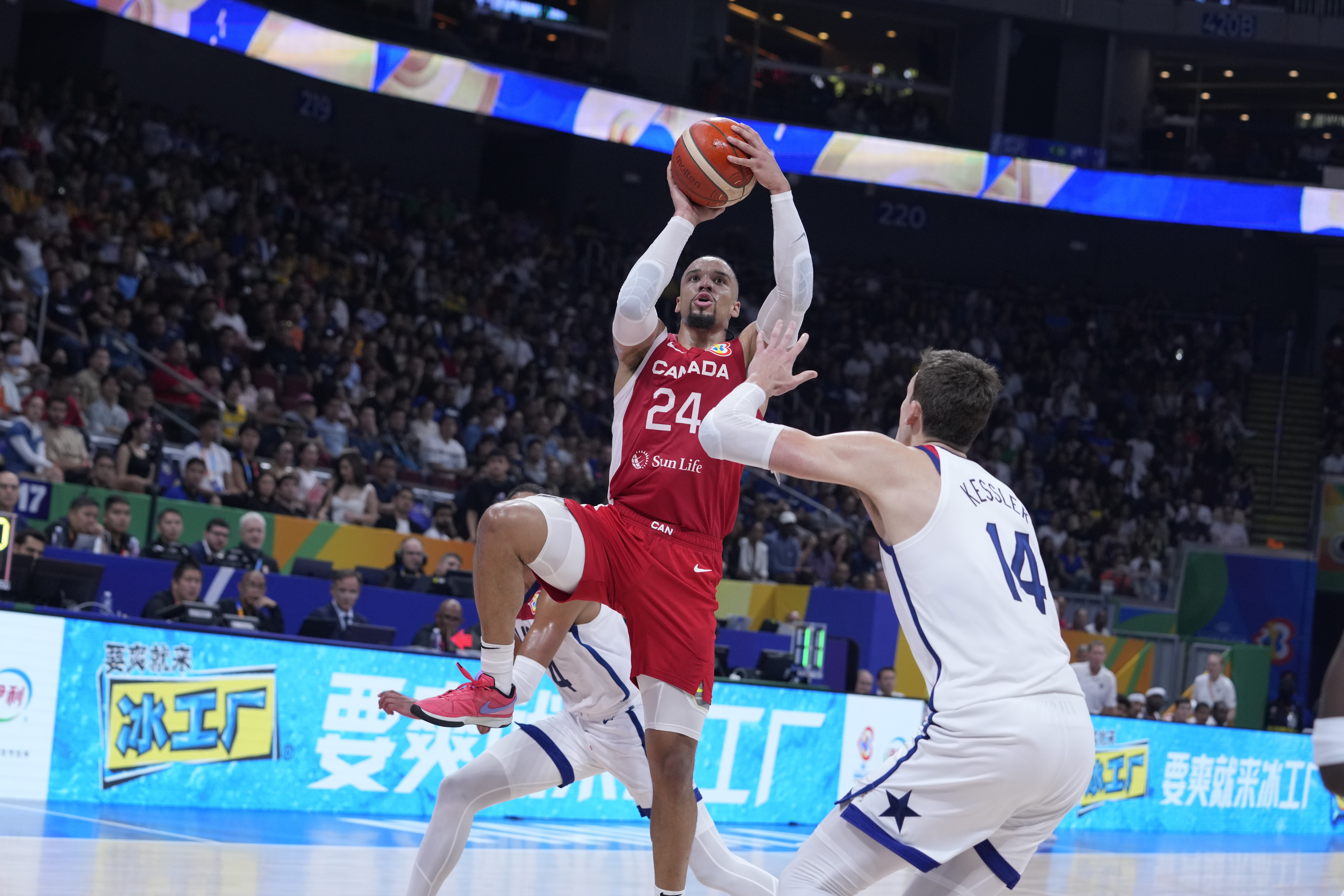 Watch: Dillon Brooks' record-setting performance powers Canada's