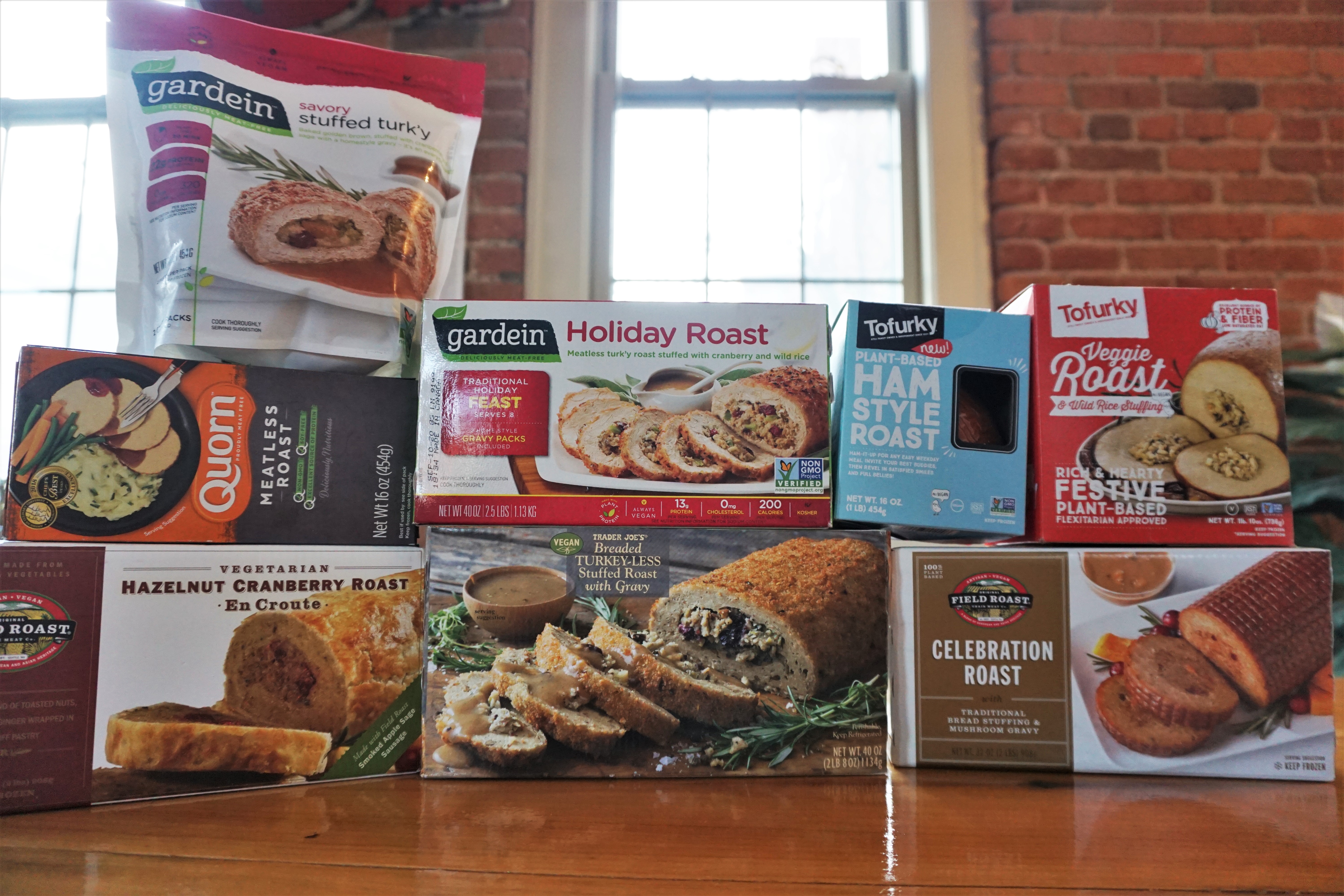 plant based vegan thanksgiving turkey alternatives