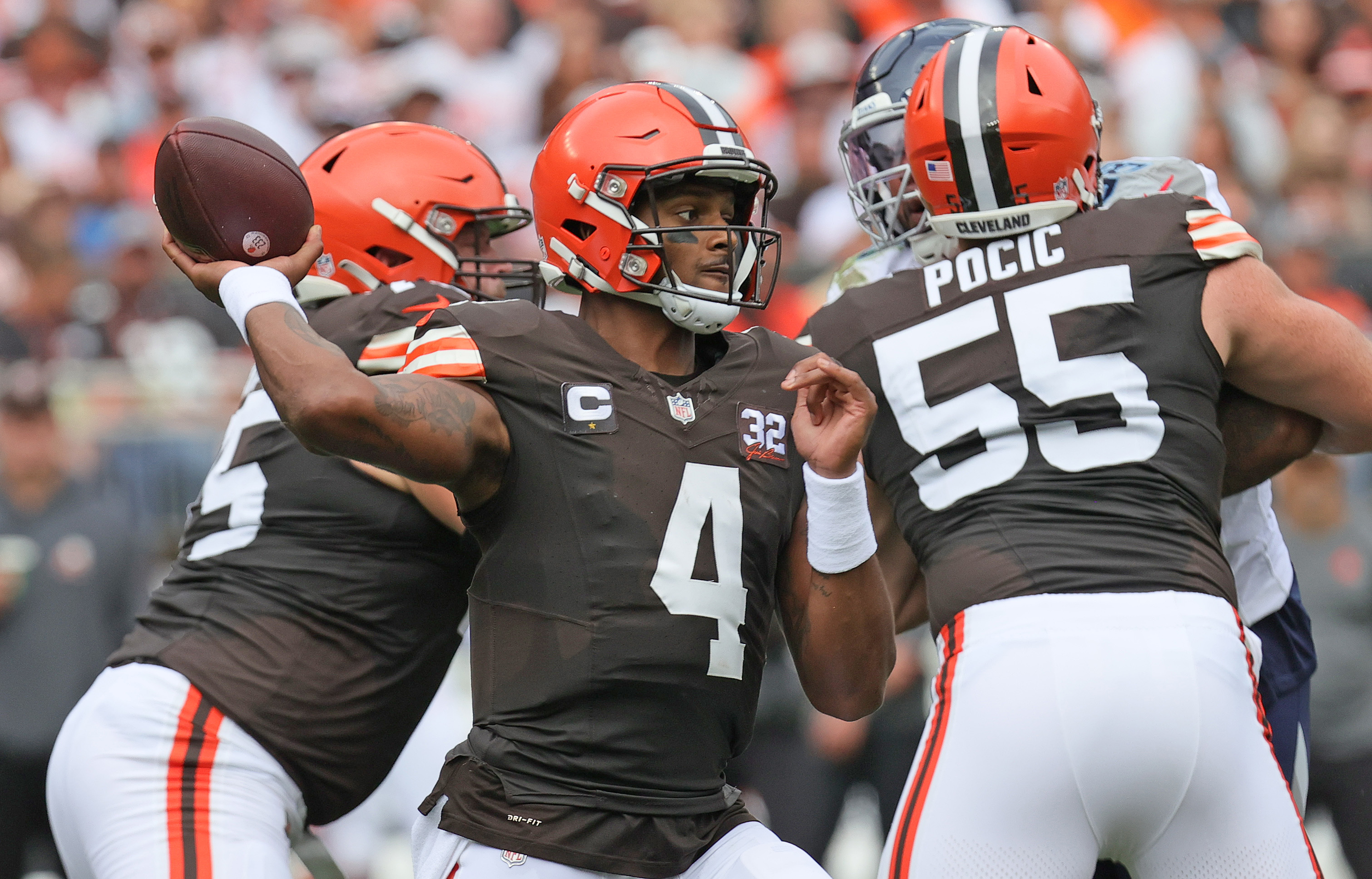 Cleveland Browns QB Deshaun Watson ruled out for game against the