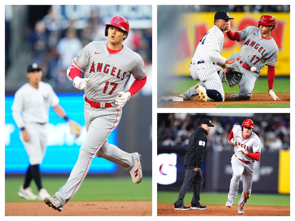 Ohtani homers to lead Angels past Yankees in series opener