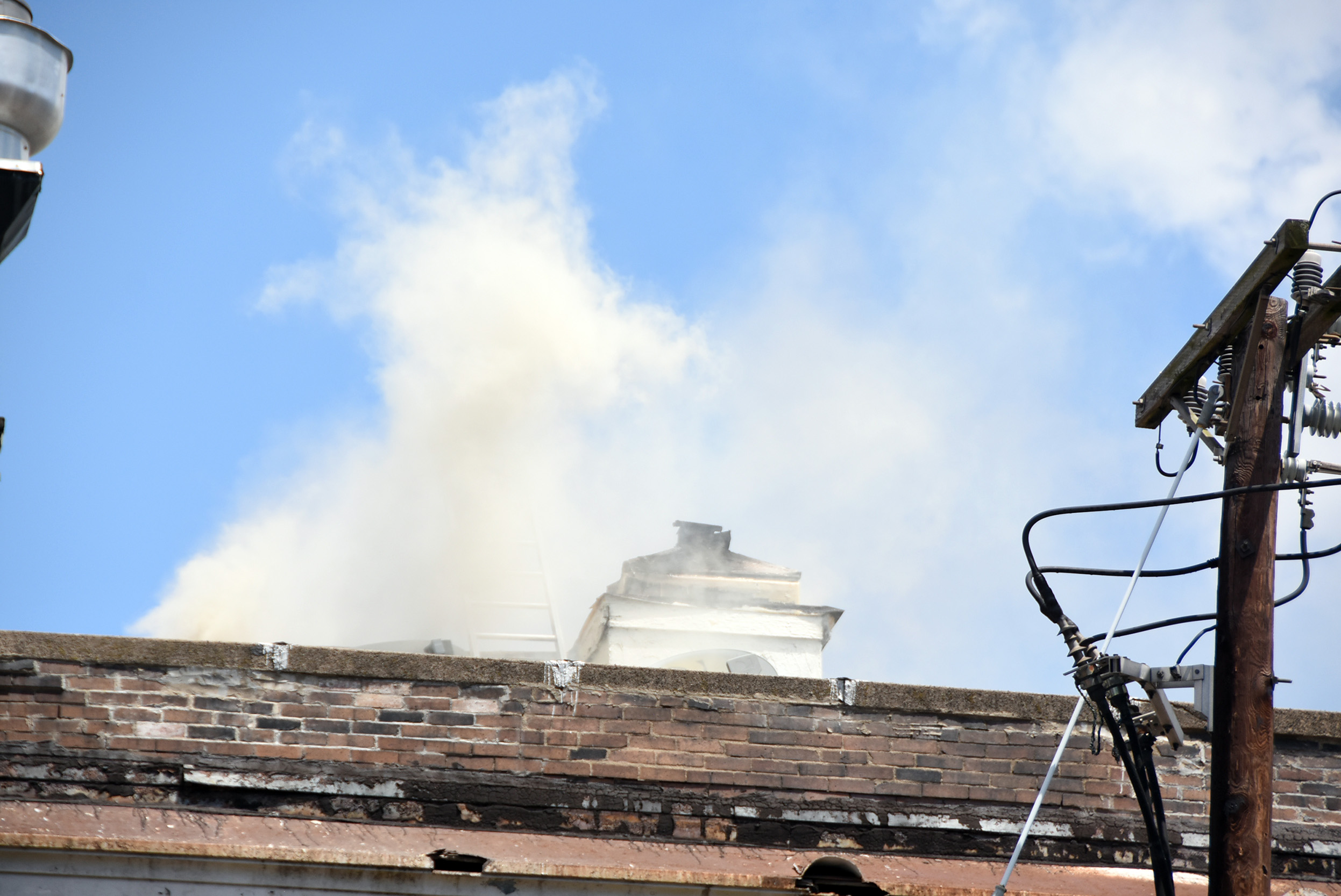 Jersey City firefighters battle blaze and heat, July 28, 2020