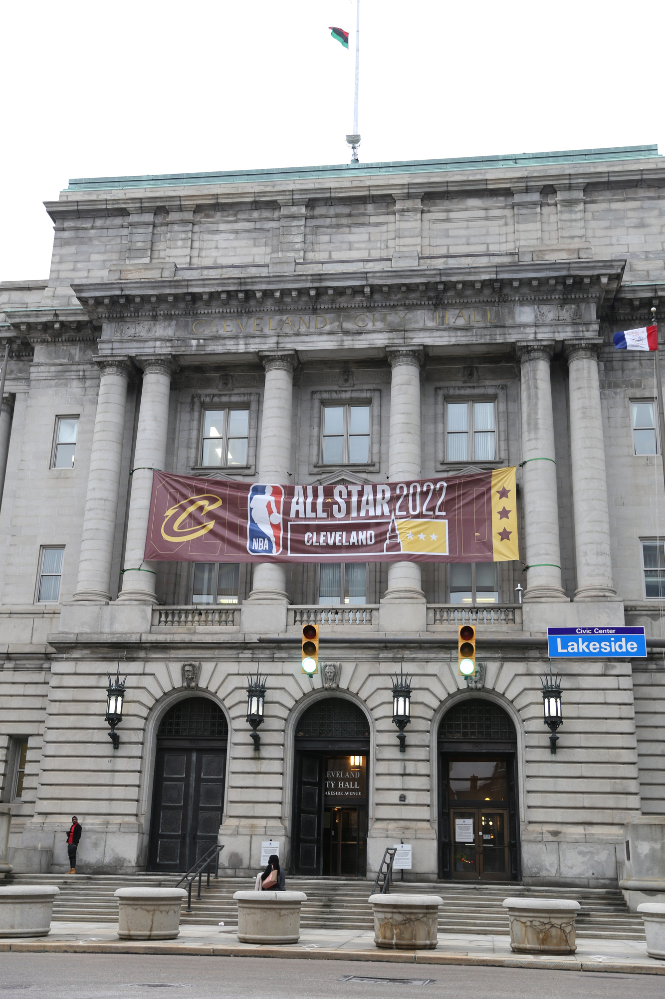 Script Cleveland signs now feature 2022 NBA All-Star Game logo