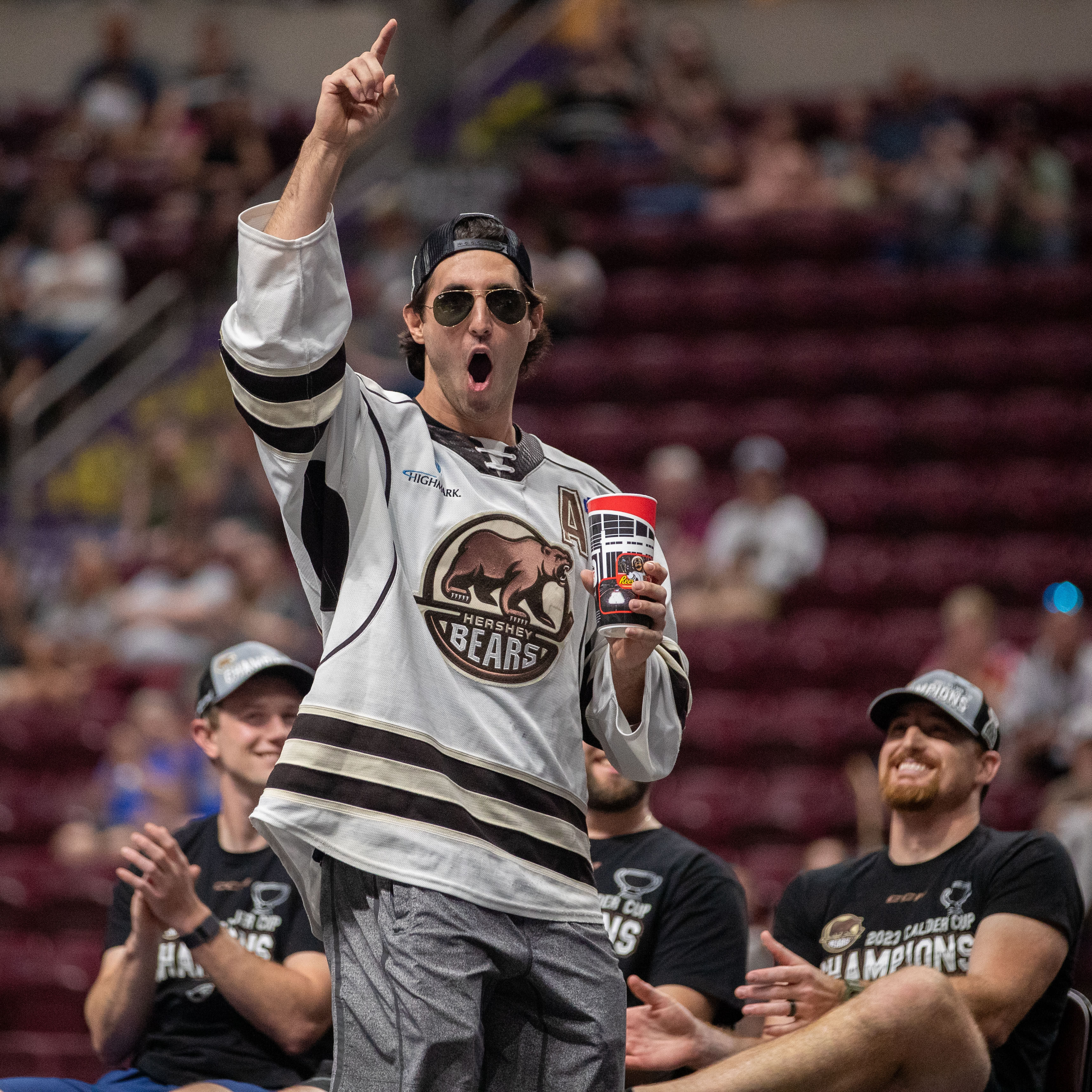 PREORDER - CCM Hershey Bears 2023 Calder Cup Champions Locker Room Hat