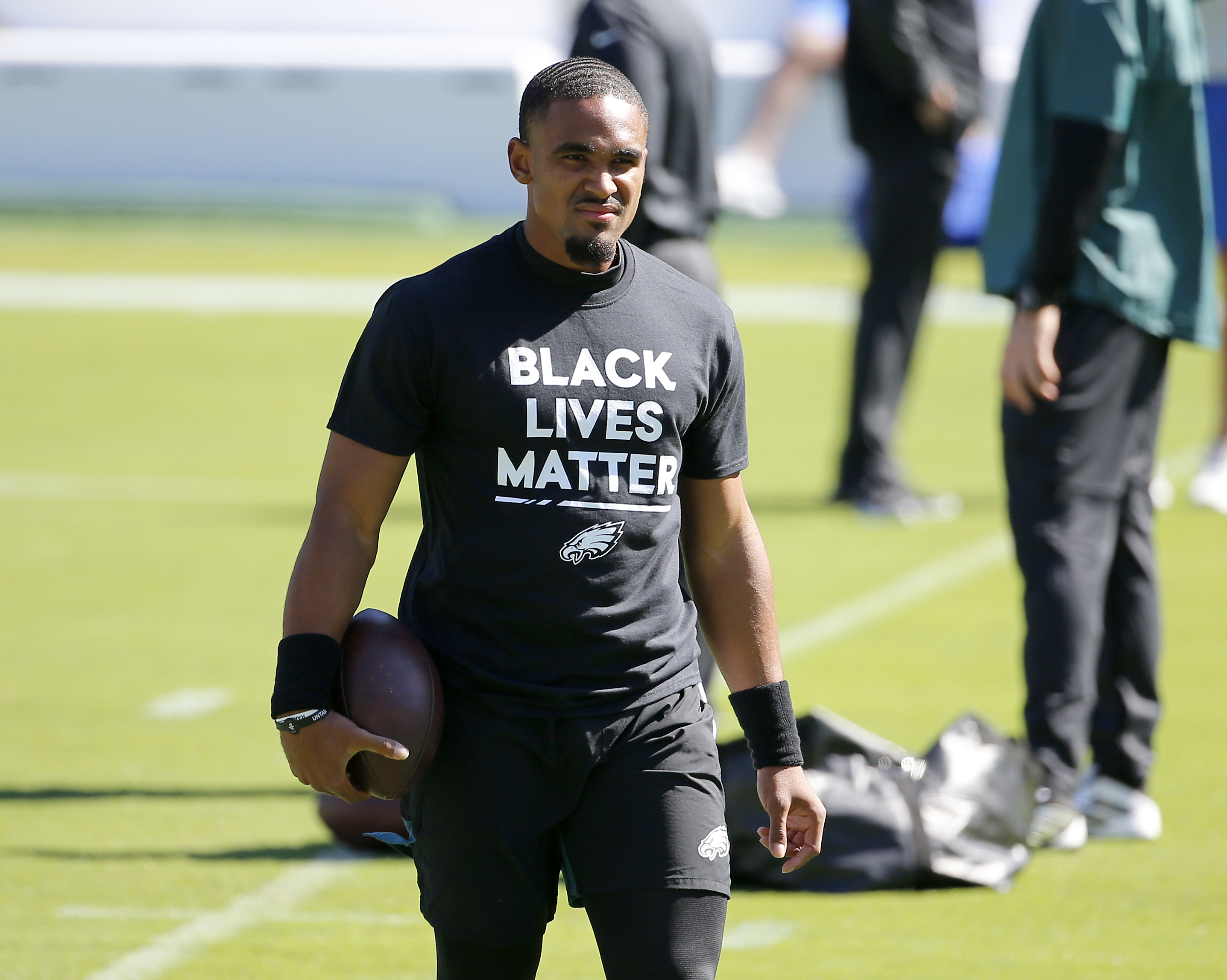 St. Louis Cardinals wear 'Black Lives Matter' shirts during Opening Day  warmups; no players kneel during National Anthem