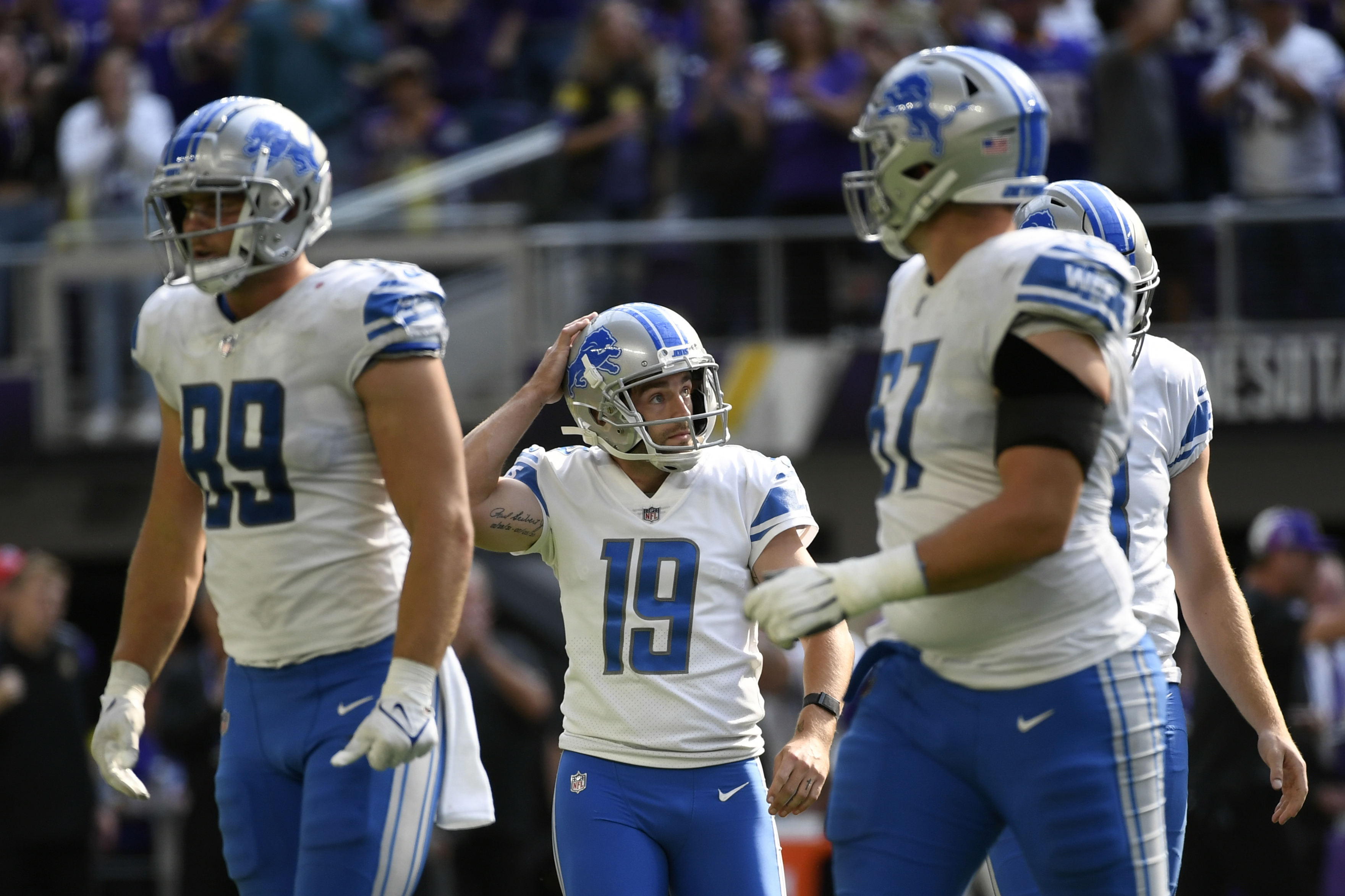 At 42, Detroit Lions Kicker Earns Admiration : NPR