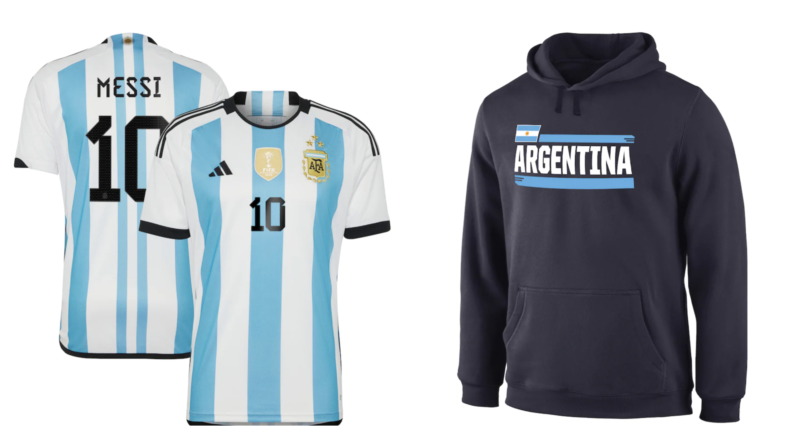 World Cup Argentina championship jerseys, shirts, gear kits