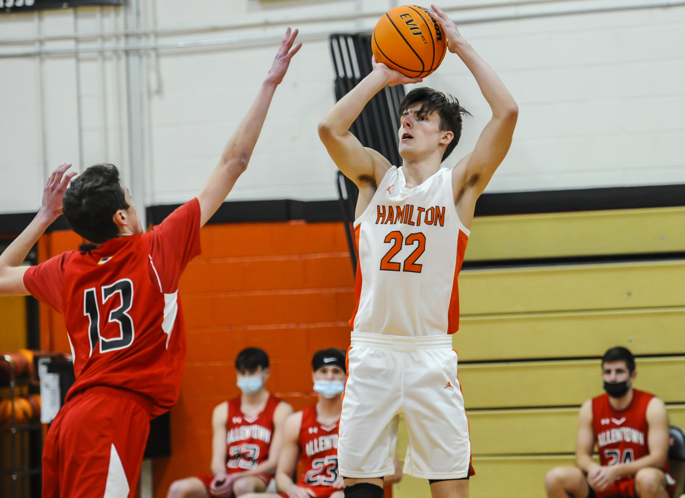 Allentown at Hamilton West Boys Basketball - nj.com