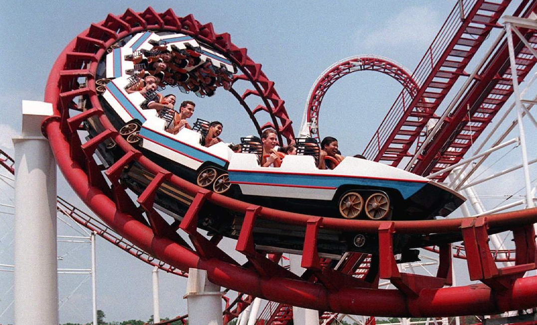 Thrill Rides at Six Flags Great America in Chicago