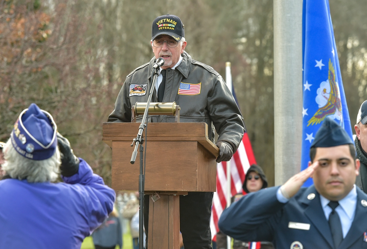 Wreaths across America at the Massachusetts Veterans Memorial Cemetery