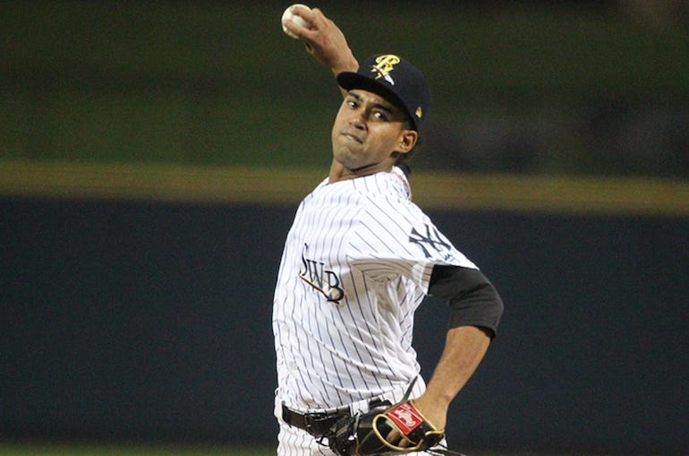 Yankees' Deivi Garcia drew his inspiration for rebound, then had it tattooed  on pitching arm 