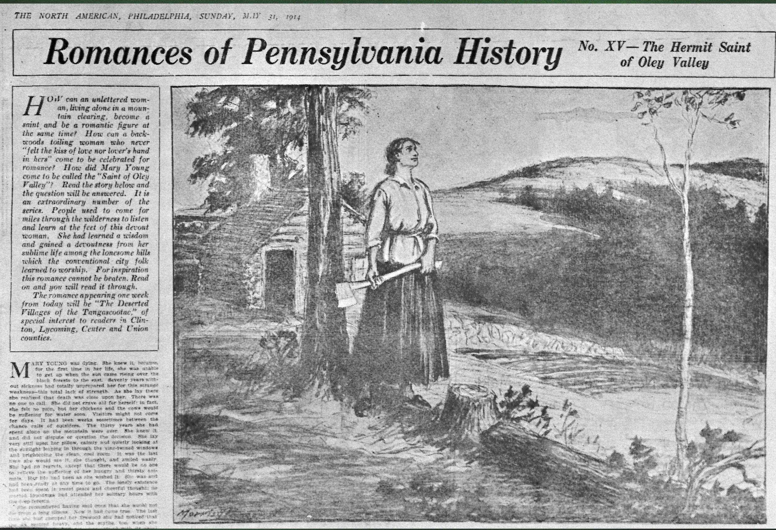 Mountain Mary artwork at Pennsylvania German Cultural Heritage Center ...