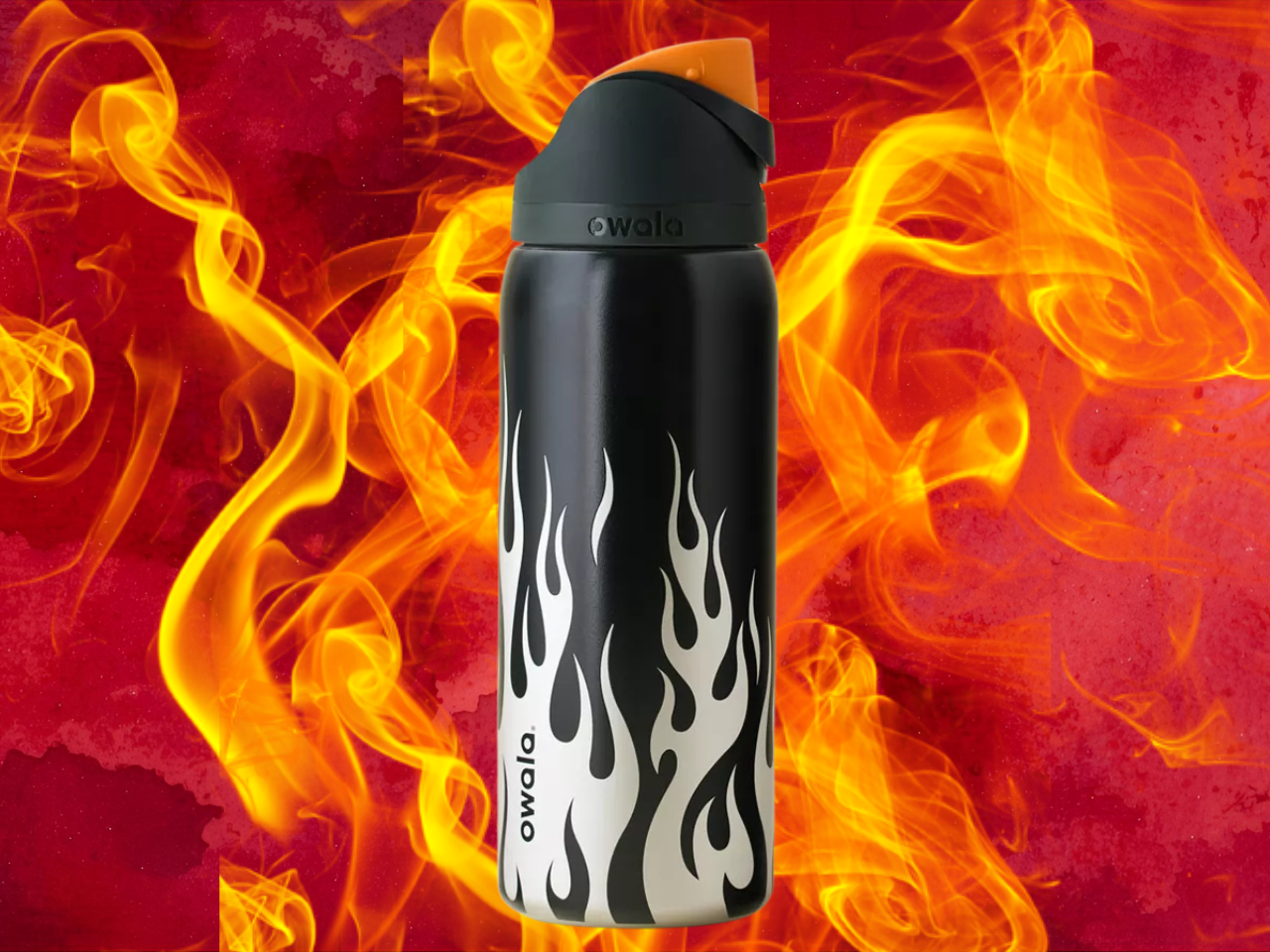 Urban Outfitters has Owala's new Chrome Inferno FreeSip water