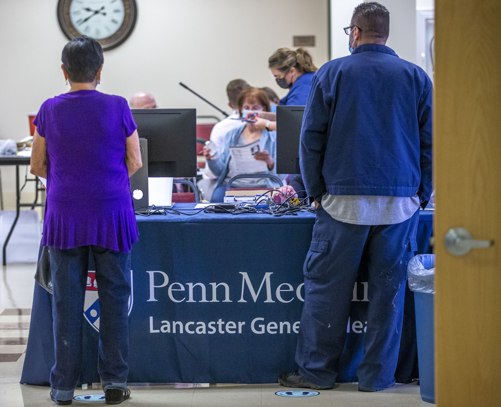 Moderna vaccine distributed in Lancaster