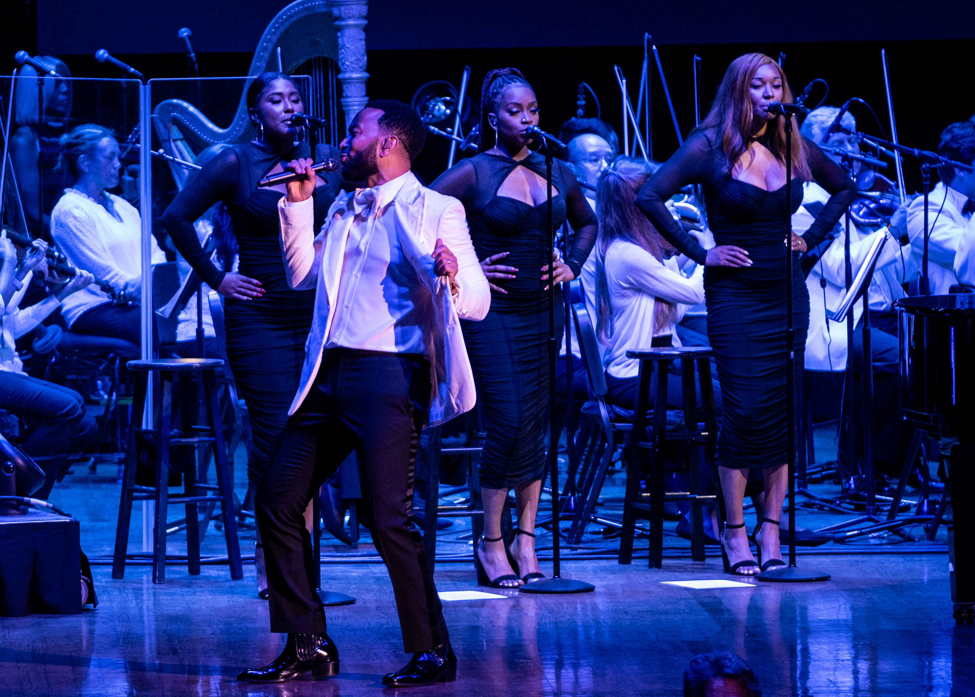 John Legend with the Cleveland Orchestra at Blossom Music Center