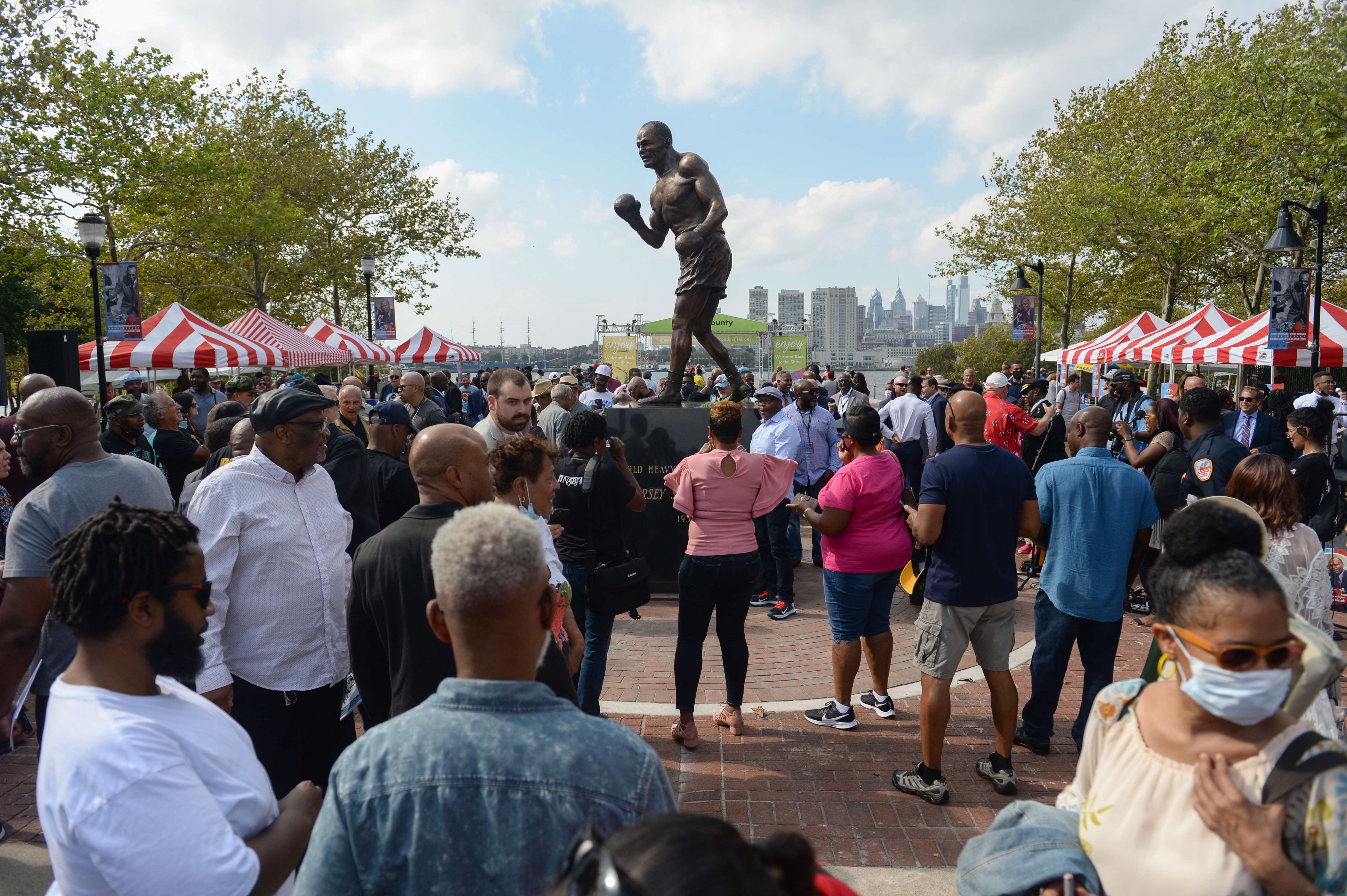 Jersey Joe Walcott Statue Unveiling and Community Celebration