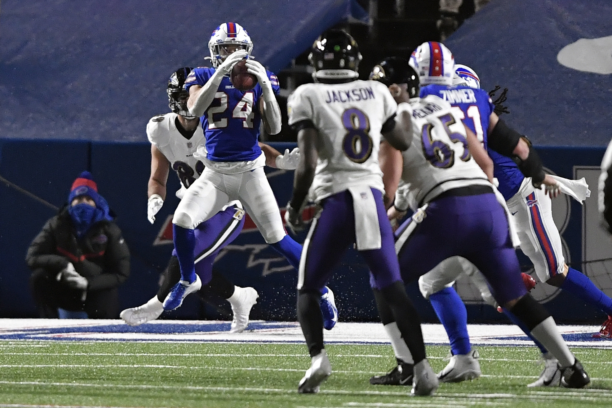 Ravens lose to Bills in Divisional Round of NFL playoffs; Jackson out with  concussion