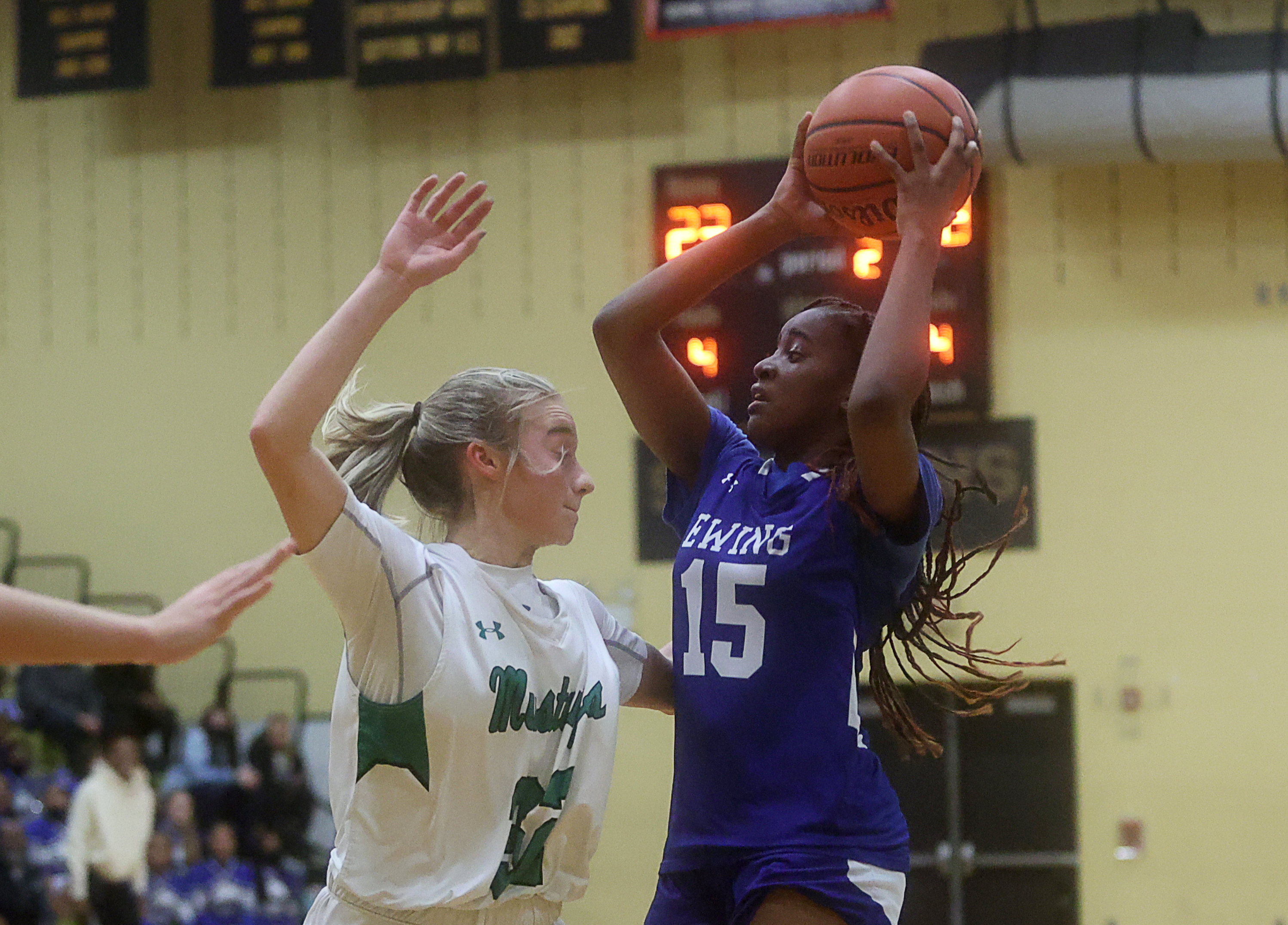 Ewing vs. Mainland girls basketball, NJSIAA Group 3 Tournament ...