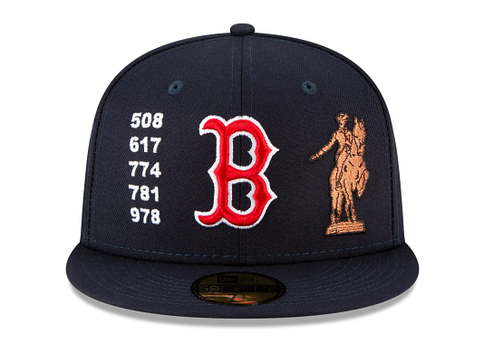 Red Sox release 'Local Market' hat with Massachusetts area codes -- but  leave out 413, Western Mass. 