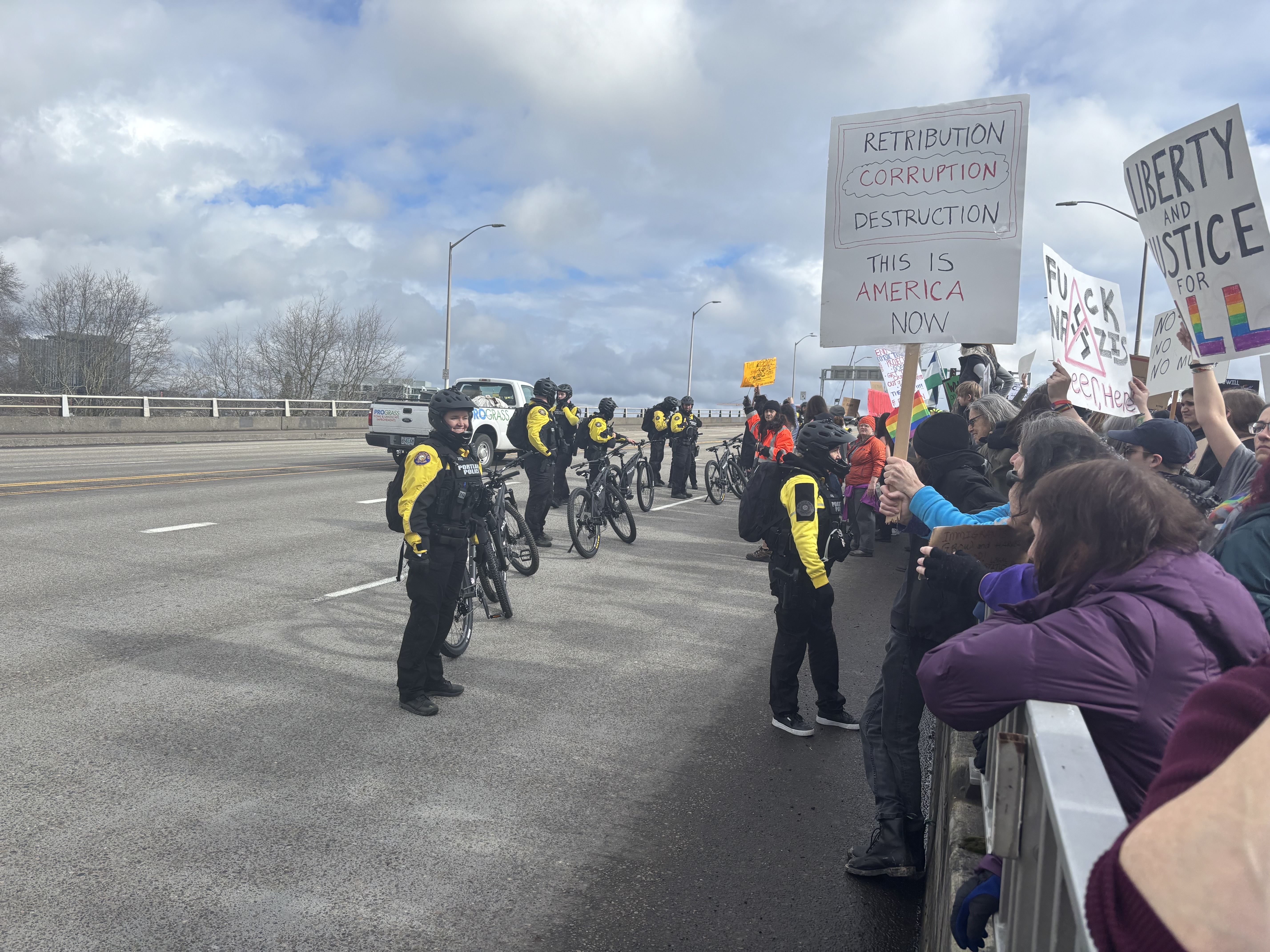 President’s Day protest against Trump administration 2025 - oregonlive.com