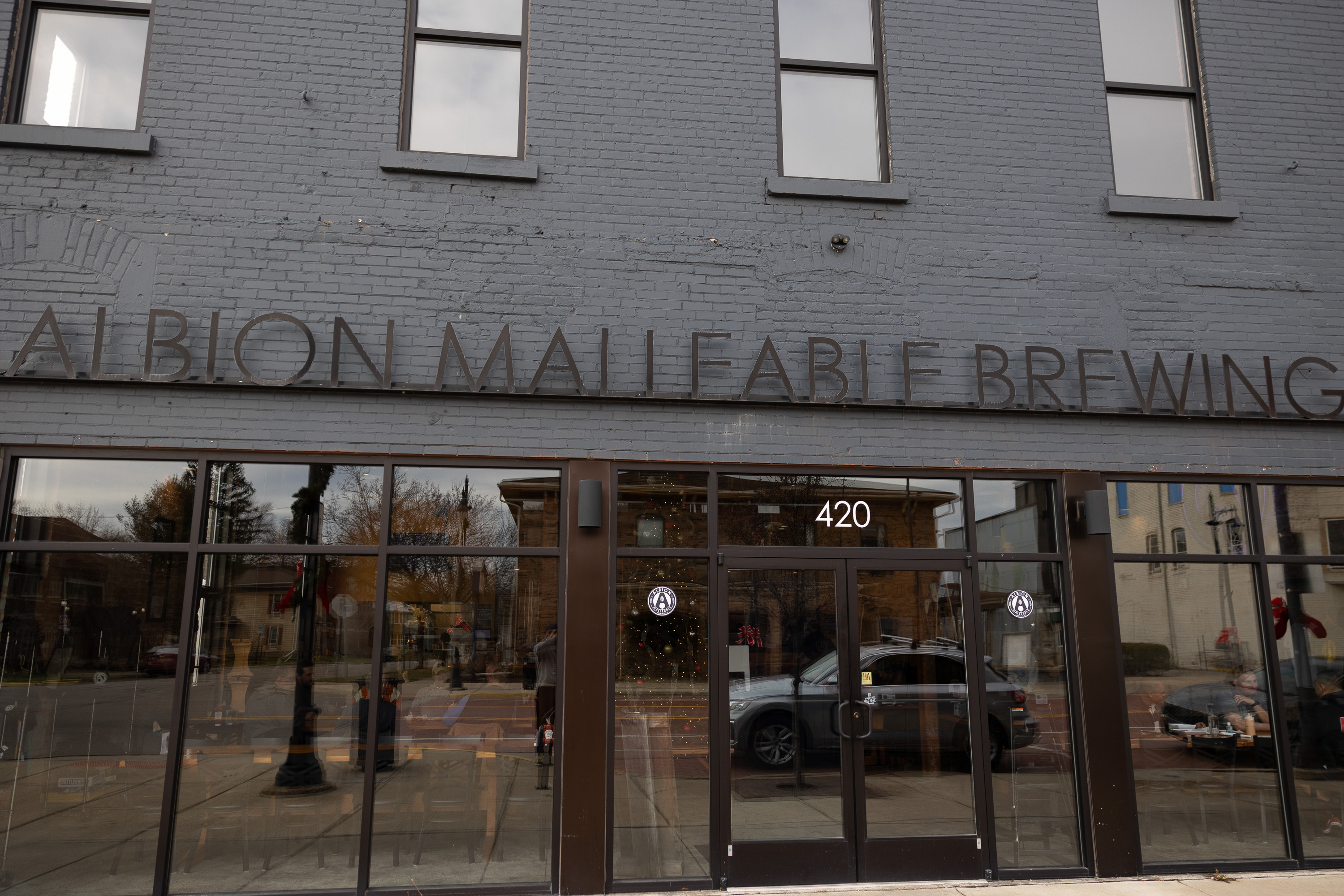 Local Eats Albion Malleable Brewery
