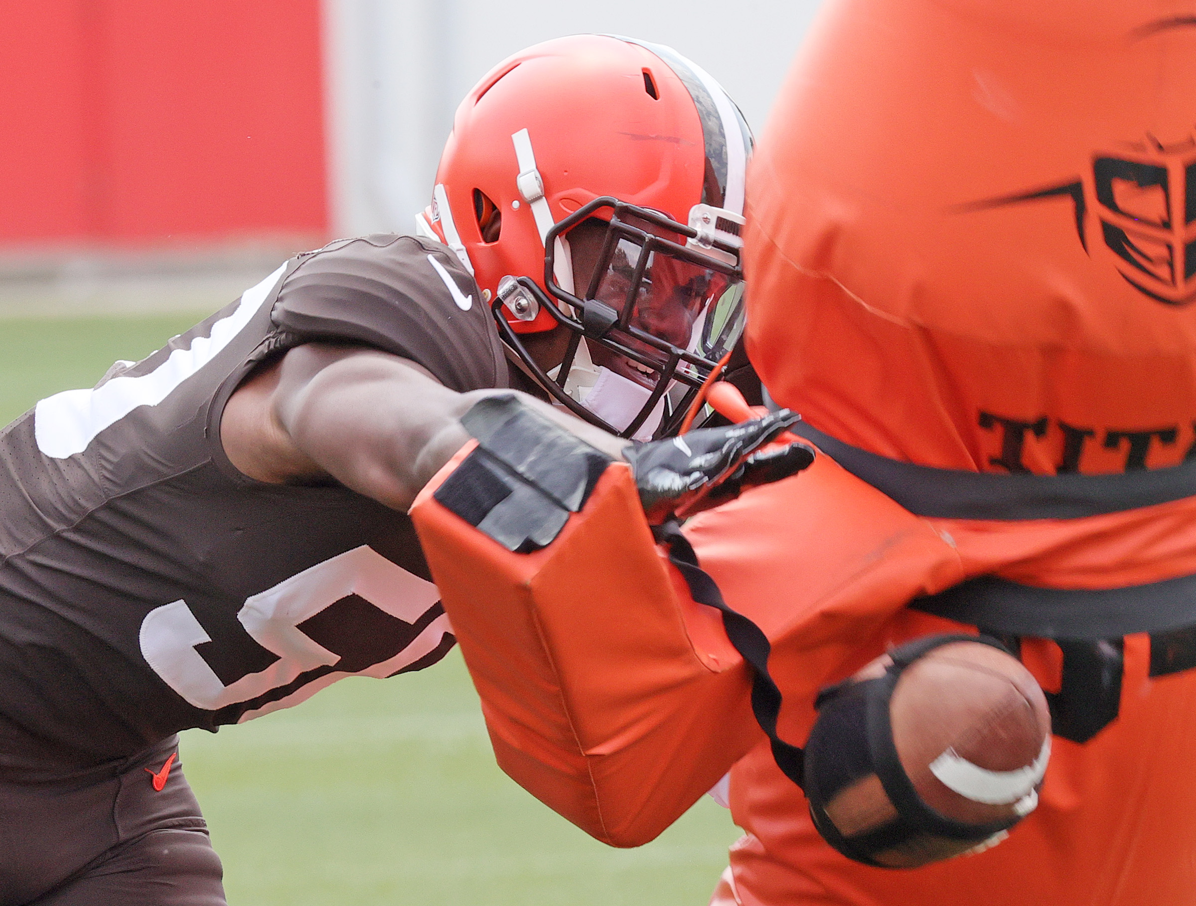 Cleveland Browns linebacker Jacob Phillips, 2021-2022 