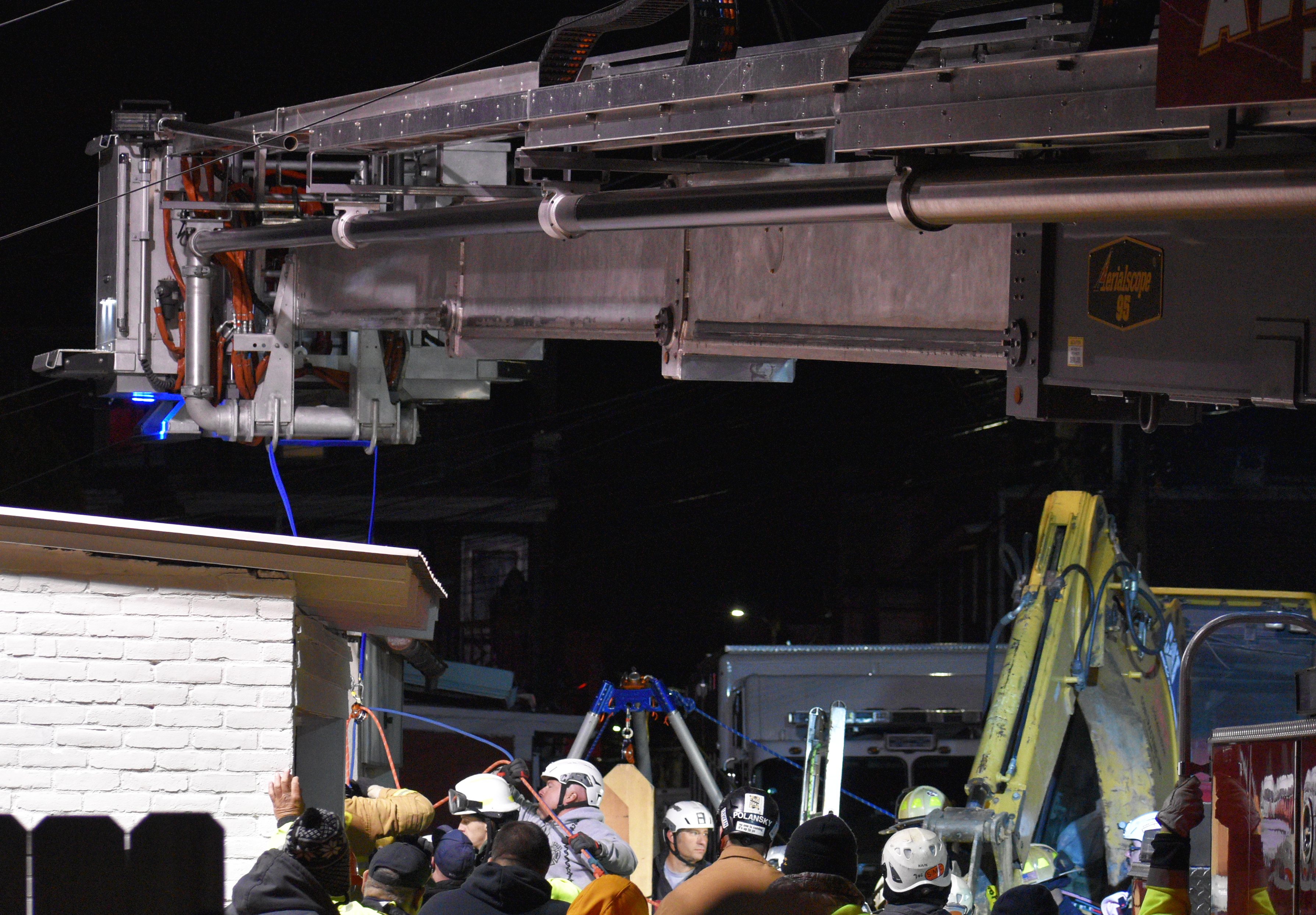 Worker rescued from trench collapse after 8 hours as temperatures ...