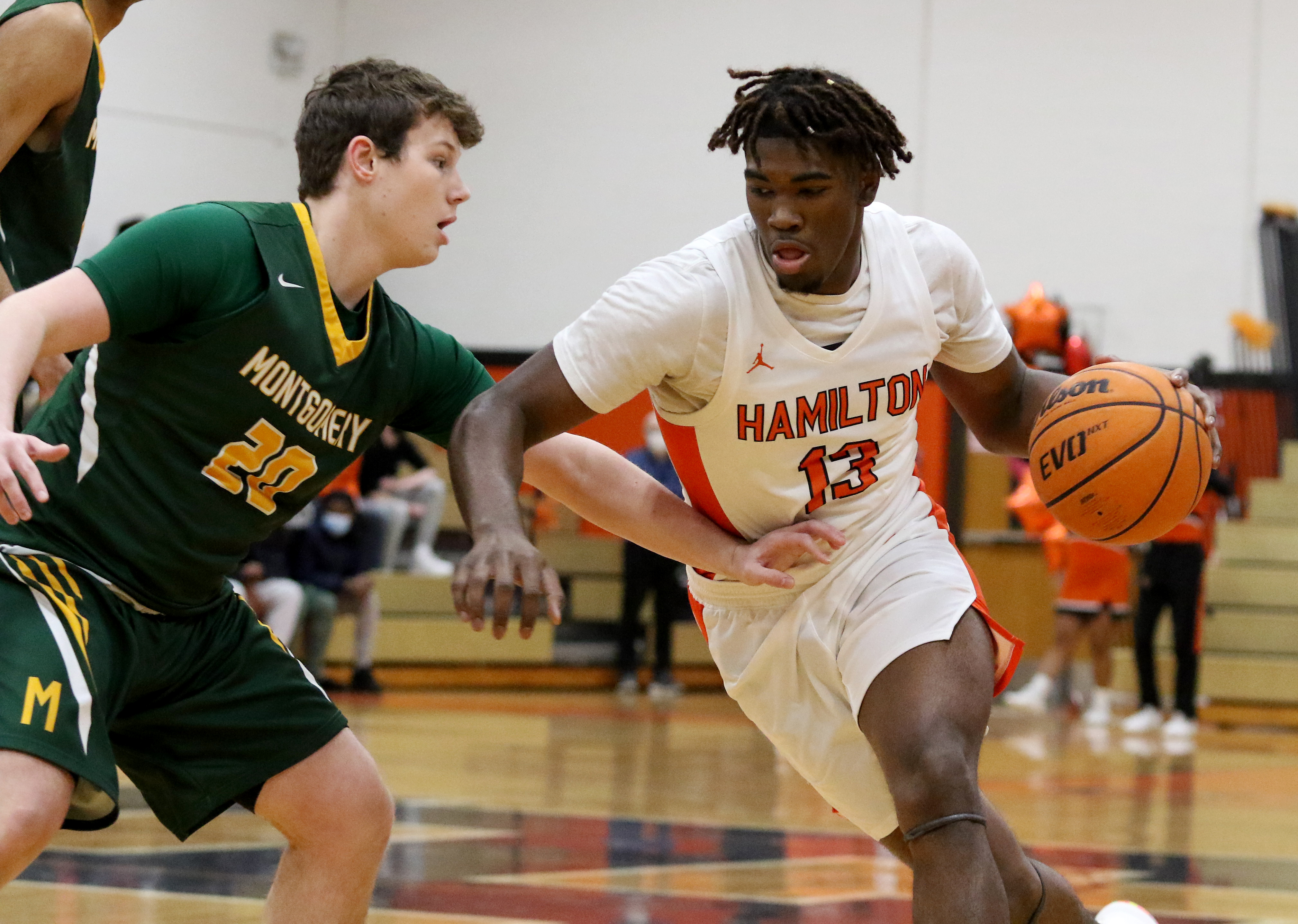 High school boys basketball Hamilton West defeats Montgomery, 62-60 ...