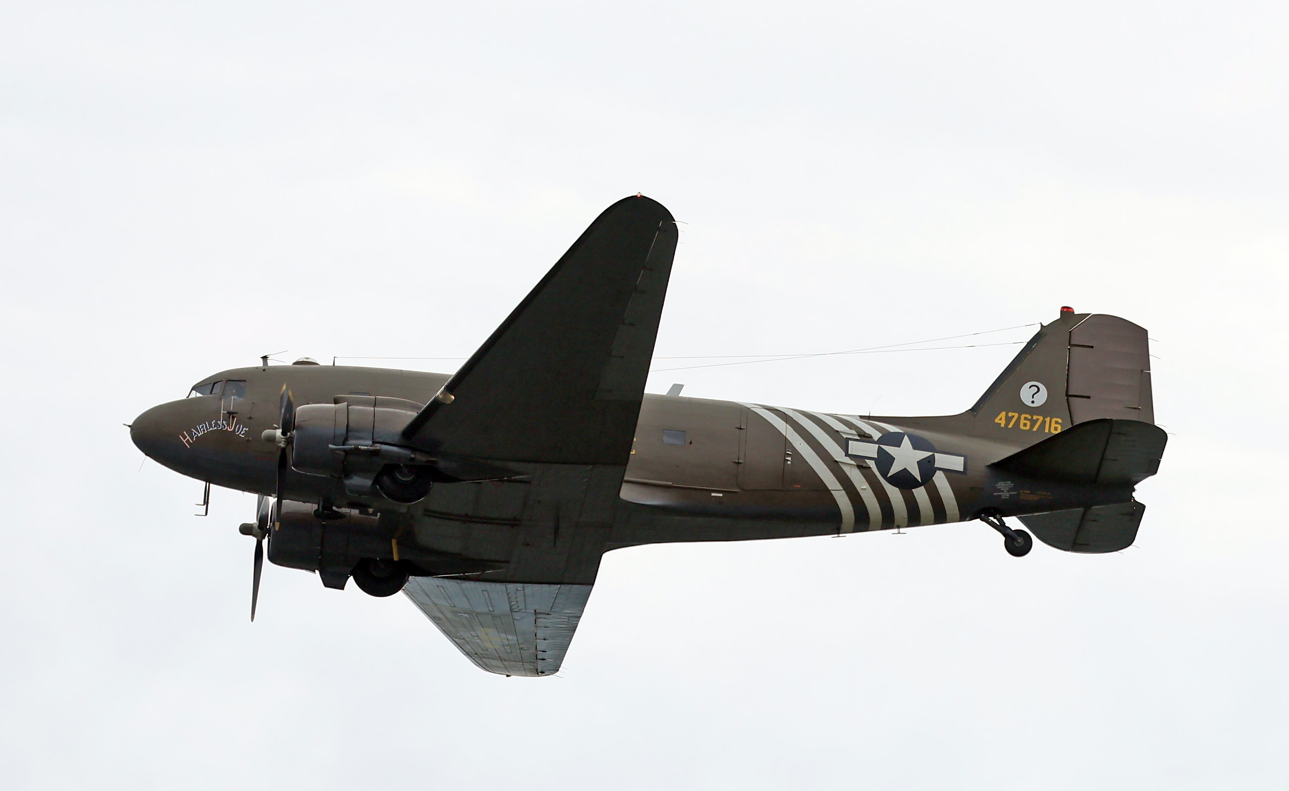 79-year-old C-47 flies over CLE for centennial anniversary