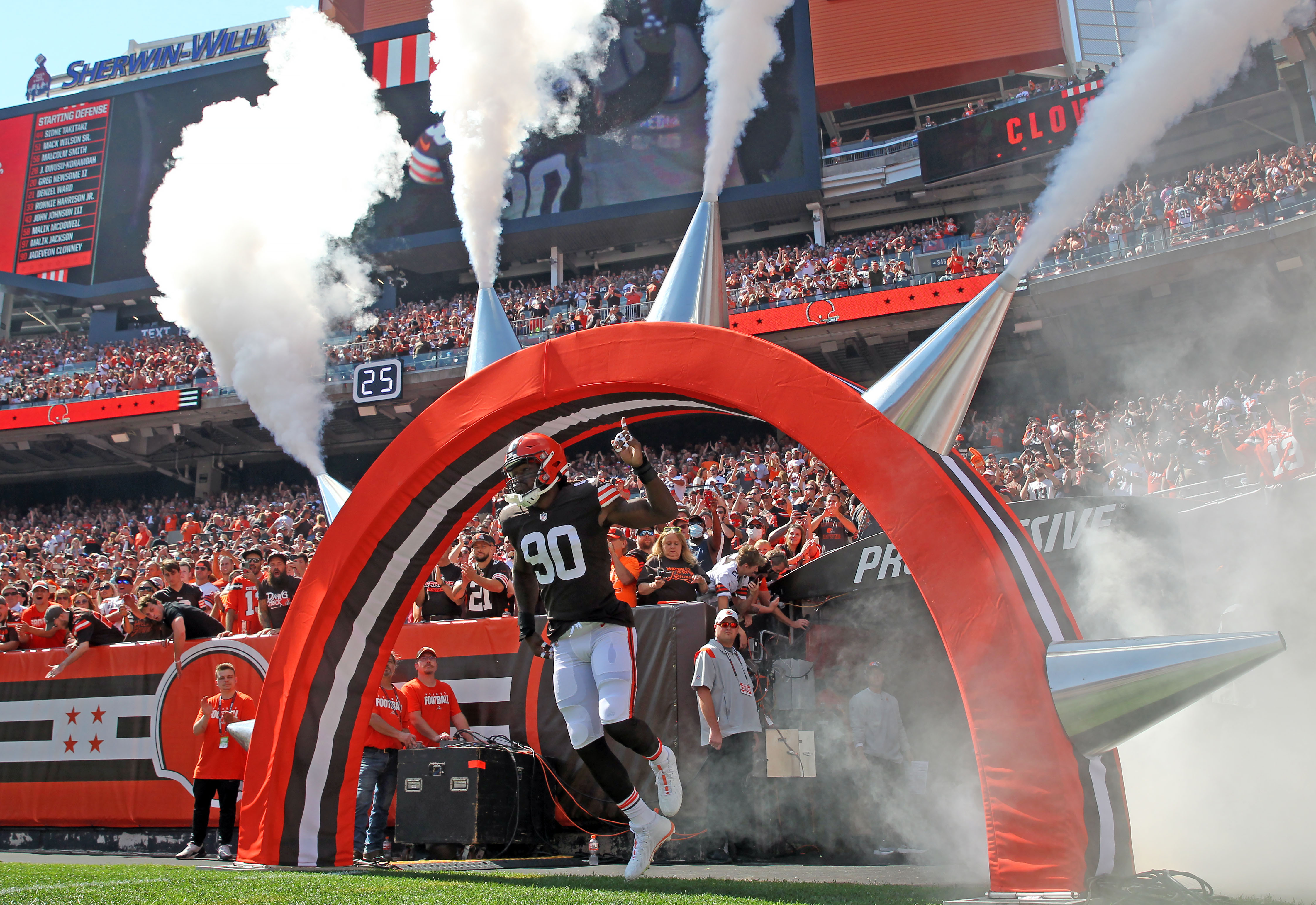 photographer Joshua Gunter's favorite photos from Browns win  over Carolina Panthers 