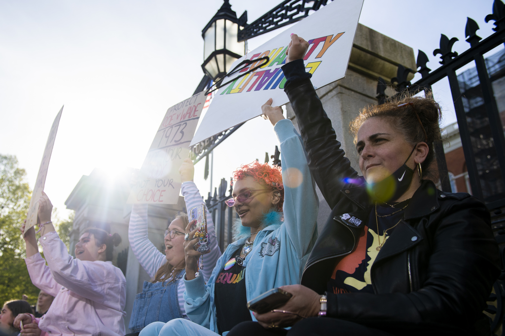 Pro-abortion Activists Take To Boston Streets To Protest Supreme Court ...