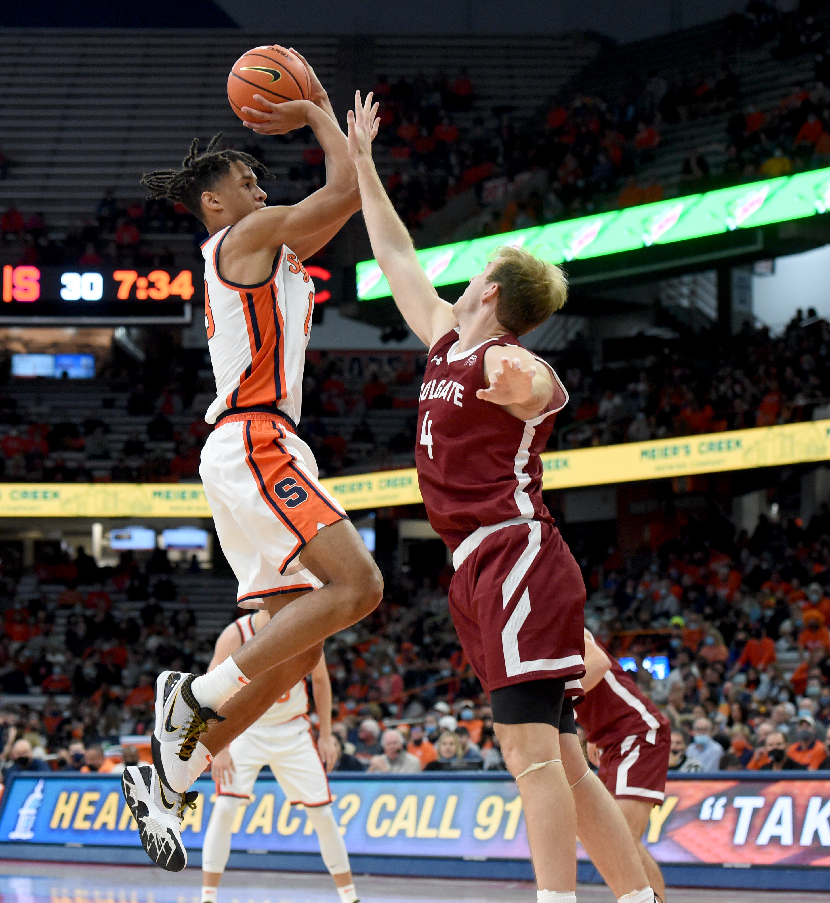 Colgate Beats Syracuse 100 85 Snaps 54 Game Losing Streak Against Orange Live Score Updates Syracuse Com