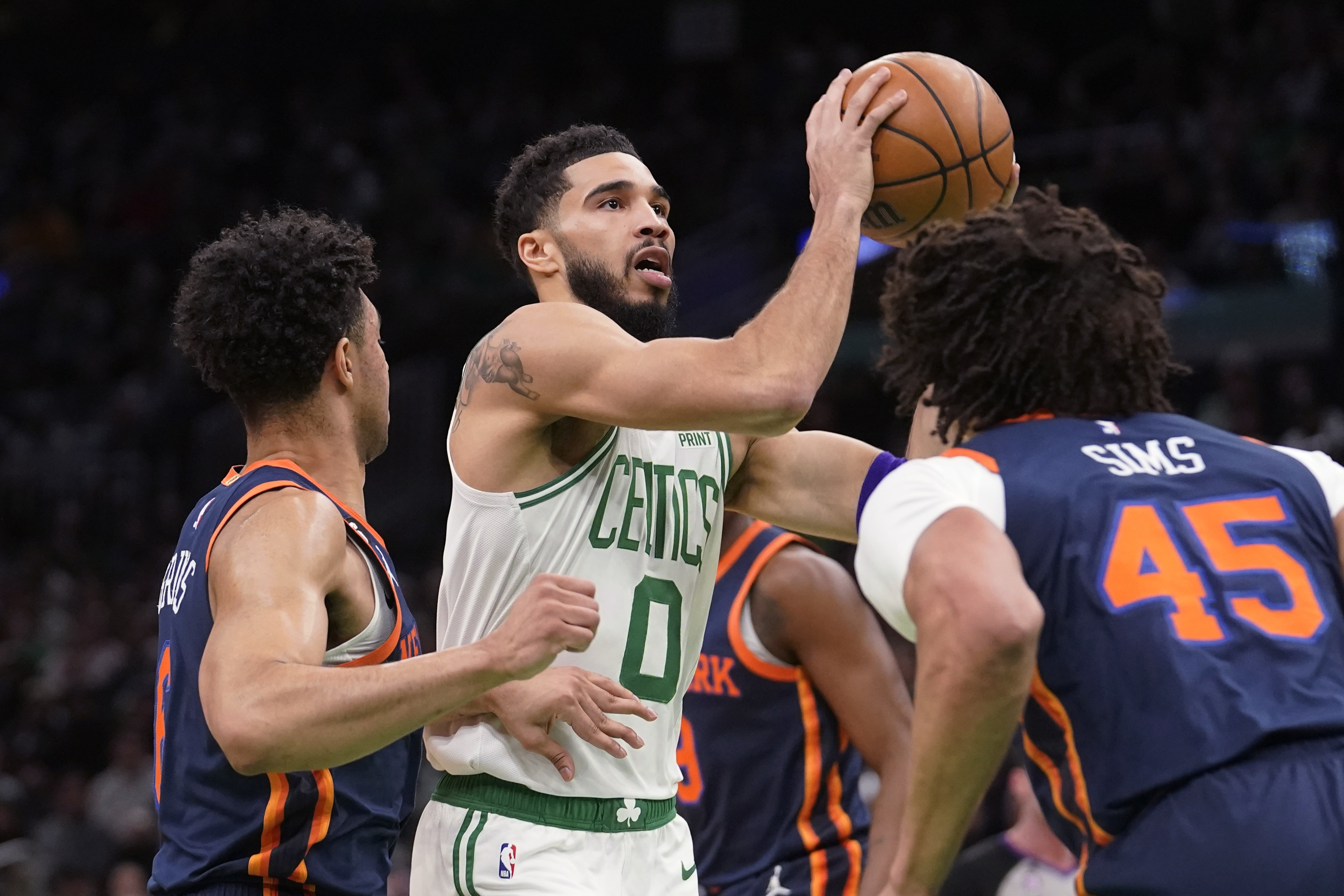 ESPN on X: Jayson Tatum rocking a Kobe 24 arm band in Game 7 