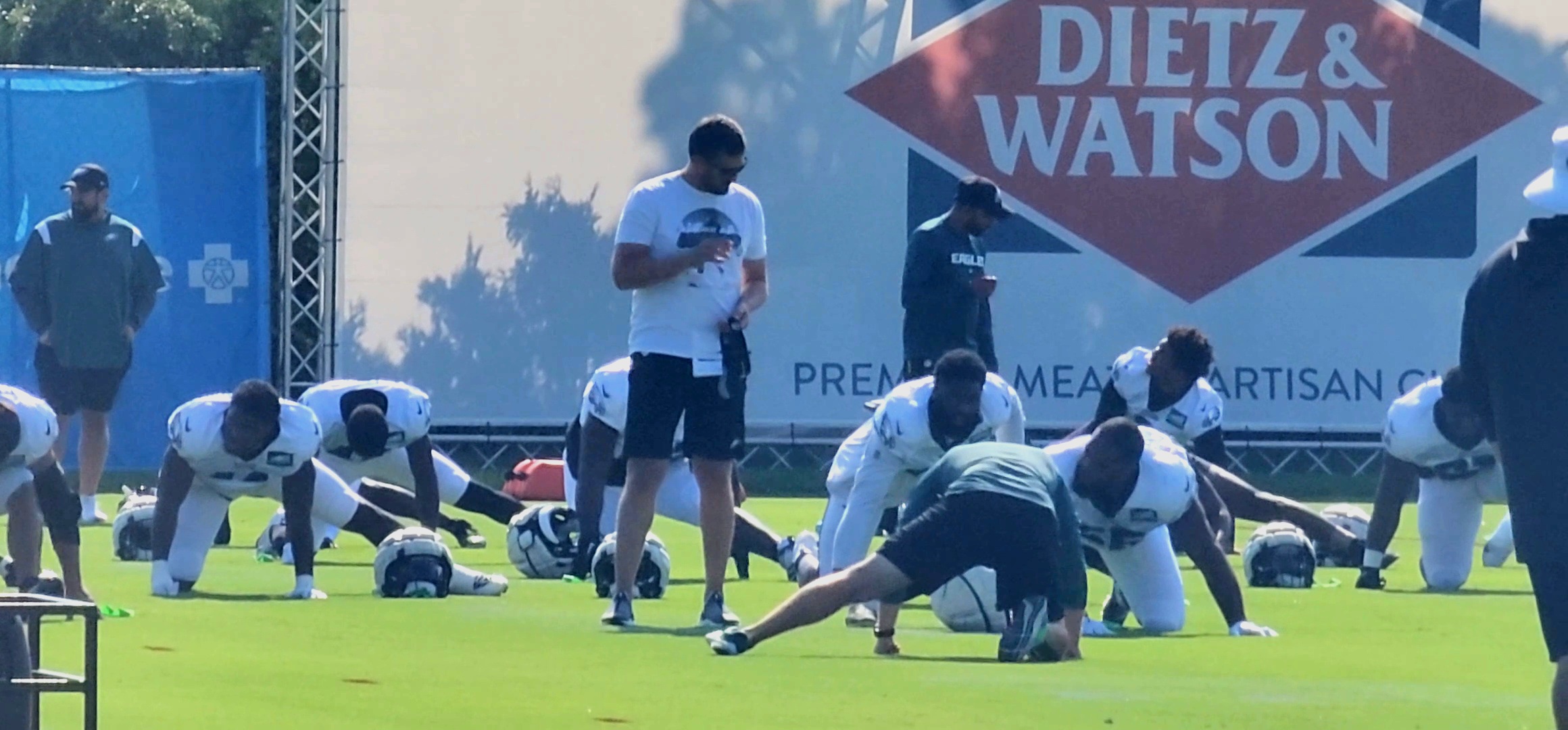 Eagles 2022 training camp practice notes, Day 7: A young WR is emerging