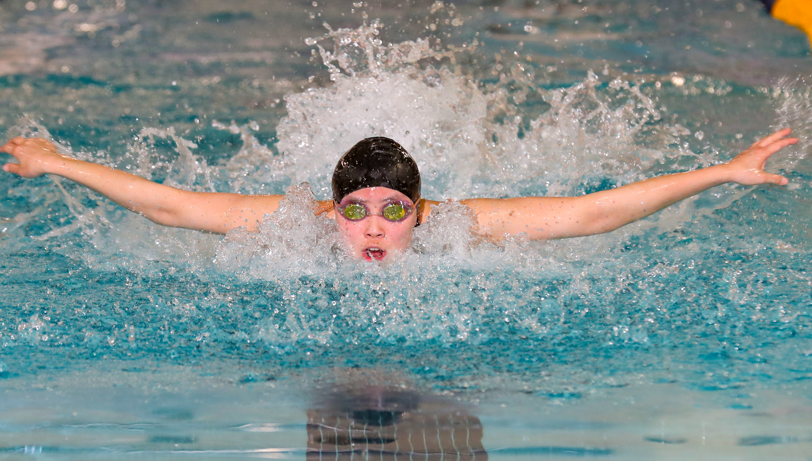 girls swimming top