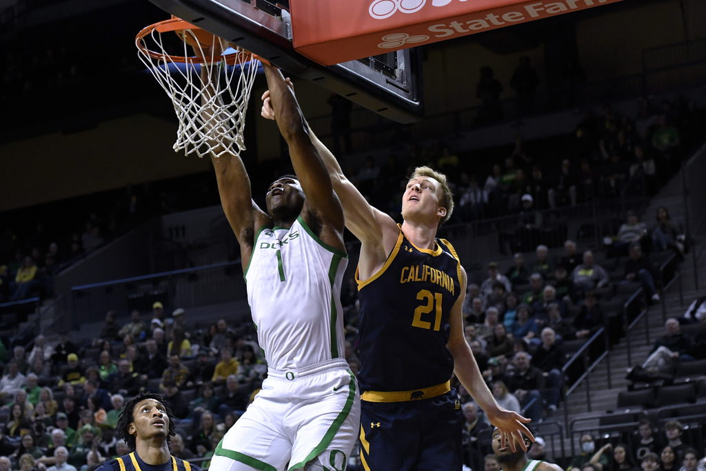 Oregon Ducks men's basketball vs. California