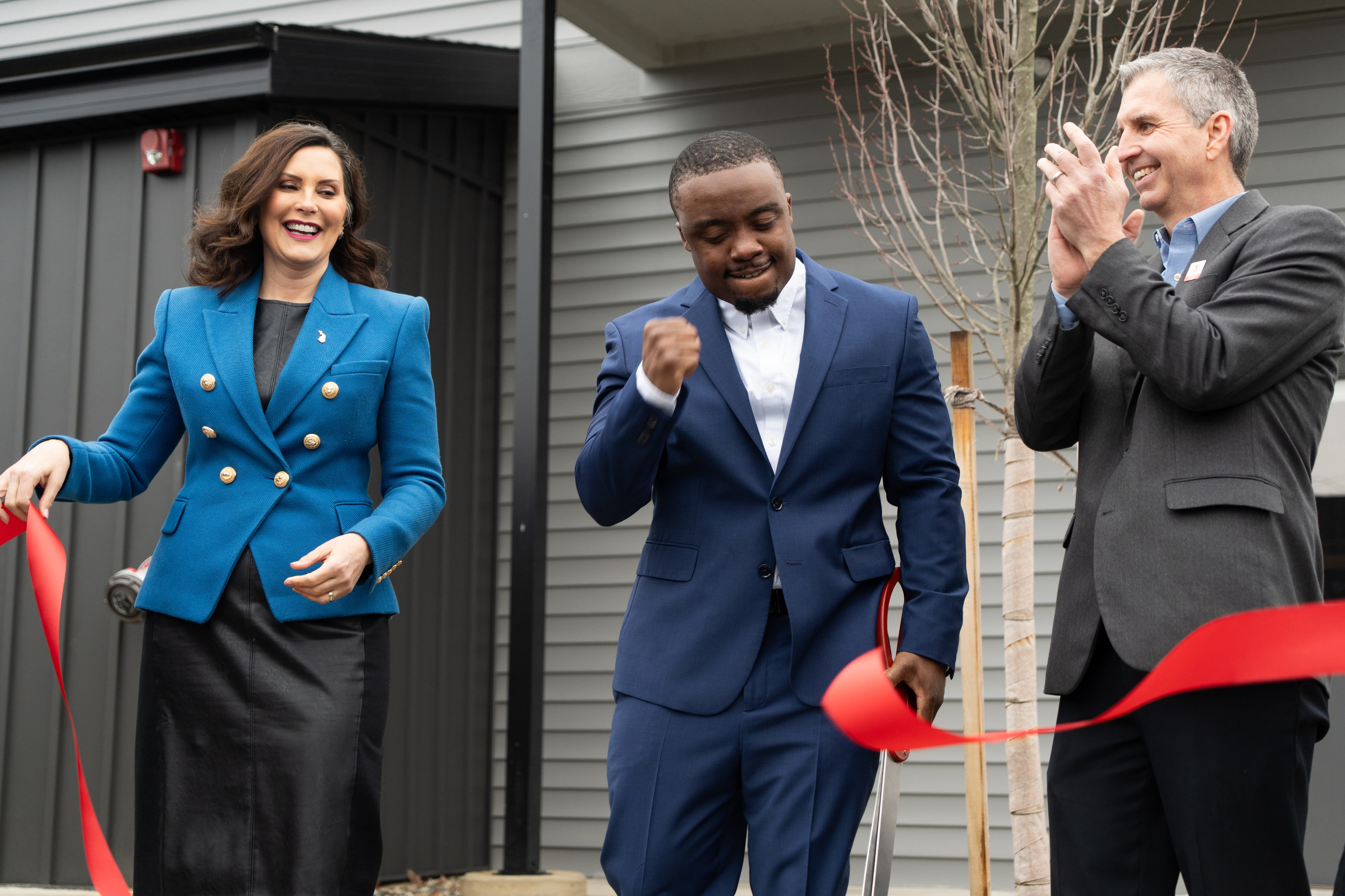 Bogan Developments, Governor Whitmer cut ribbon on Zone 32 - mlive.com