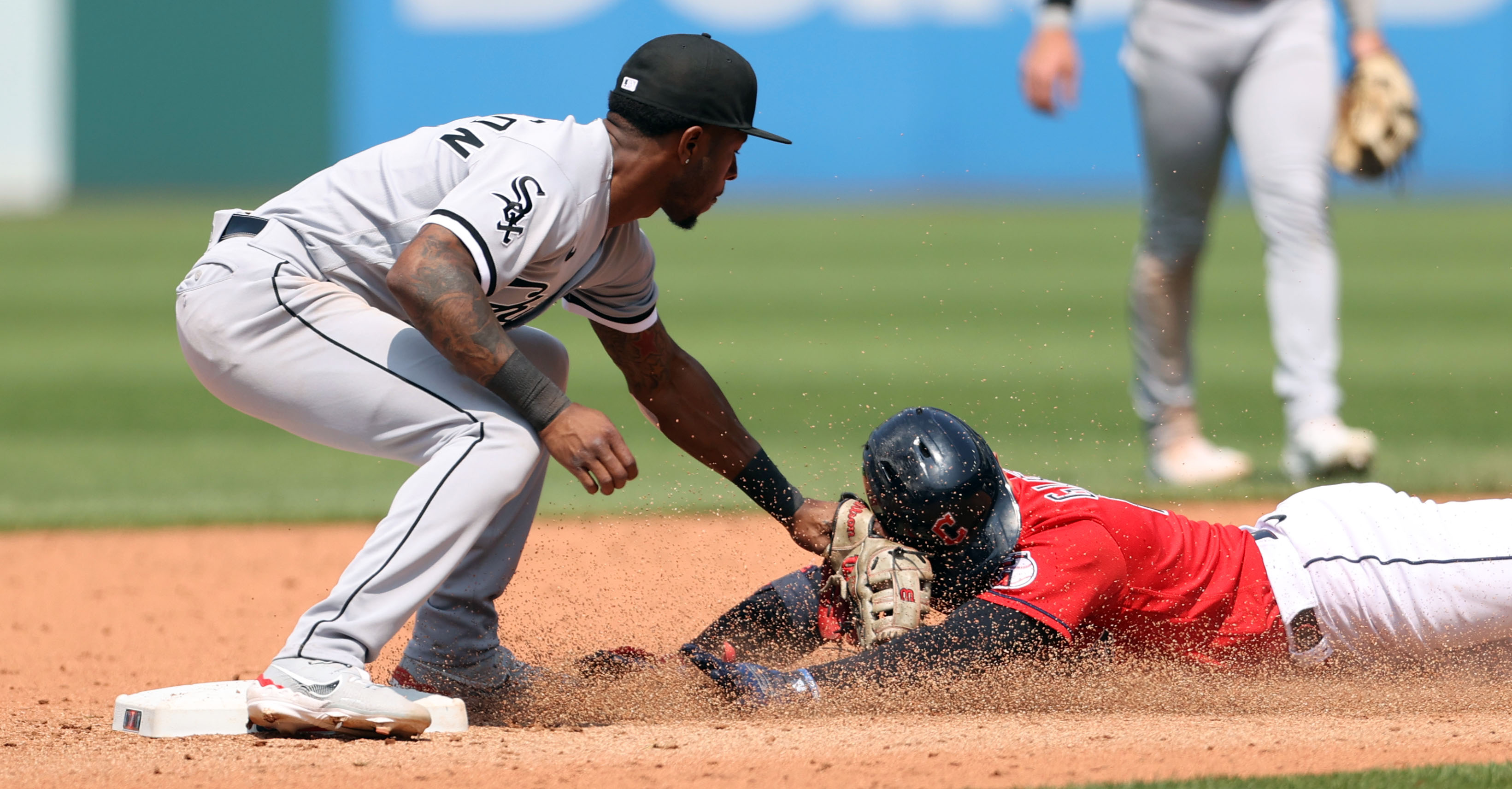 Gavin Sheets Tim Anderson Chicago White Sox Cleveland Guardians 