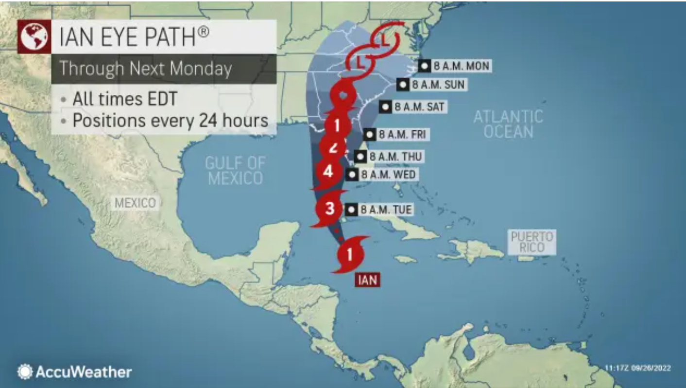 Here's what to know about Hurricane Ian