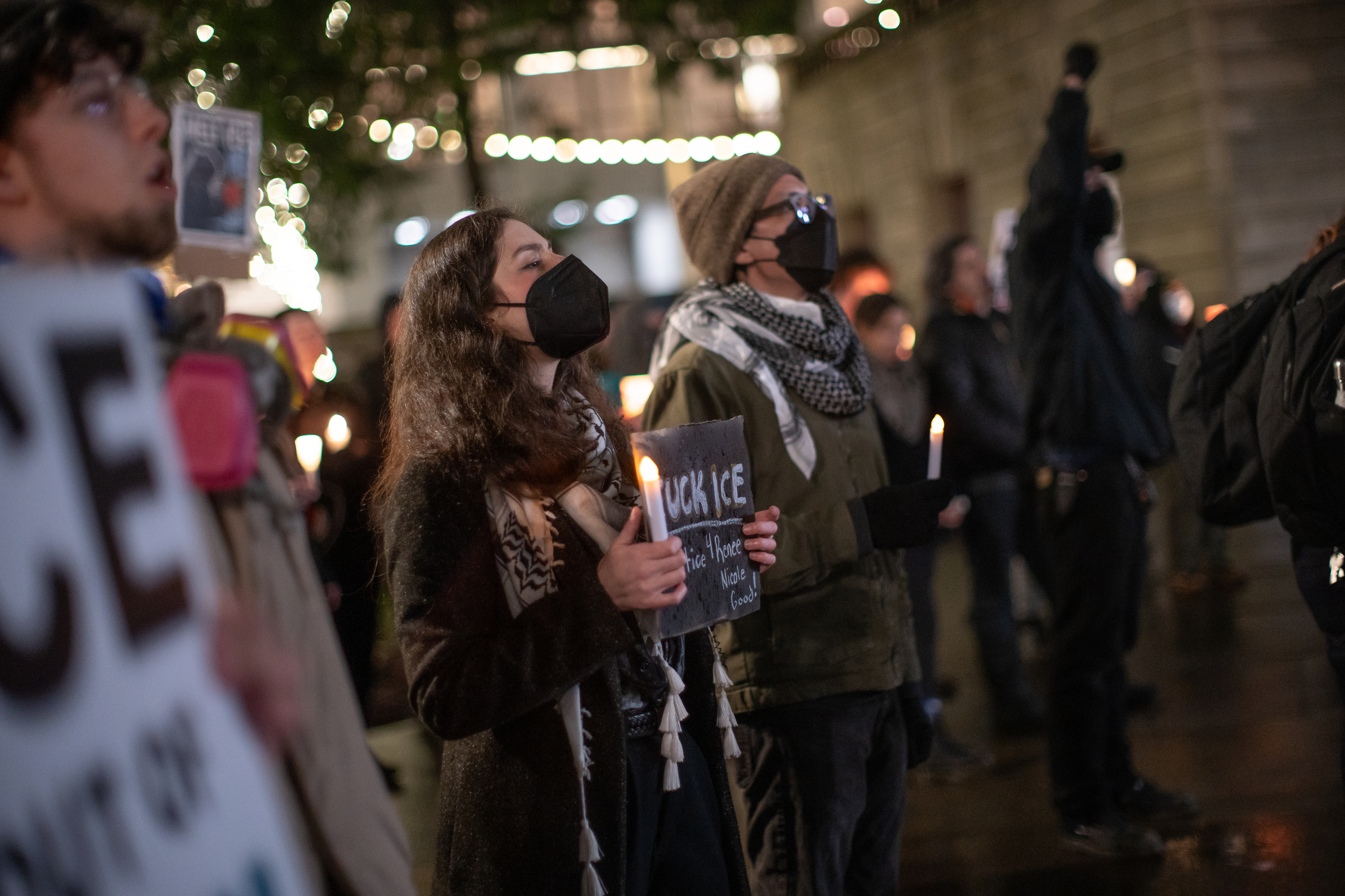 Portland vigil for Renee Nicole Good shot and killed by ICE in ...