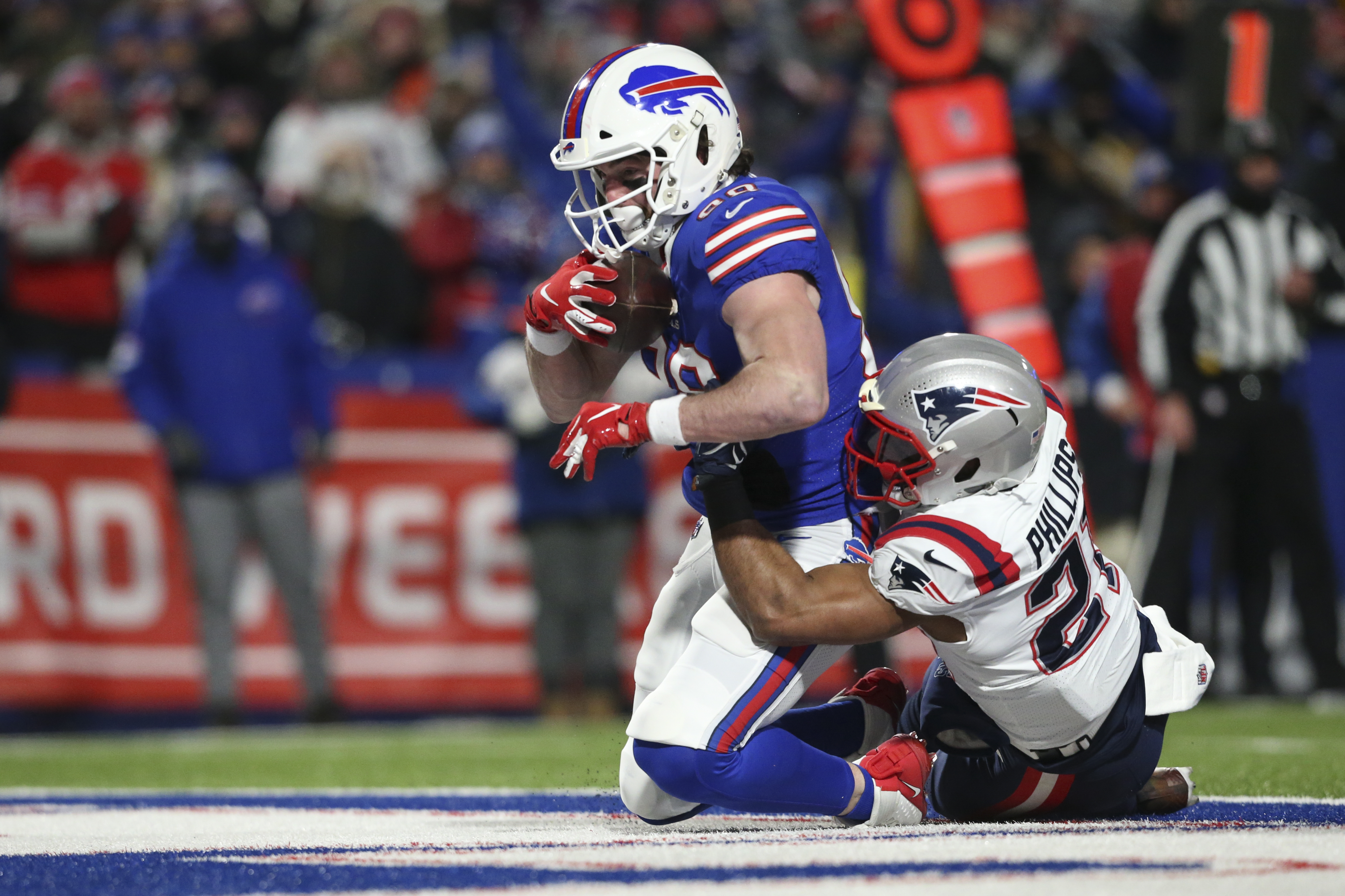 Red hot in the cold: Bills dominate Patriots in NFL Wild Card Weekend win 