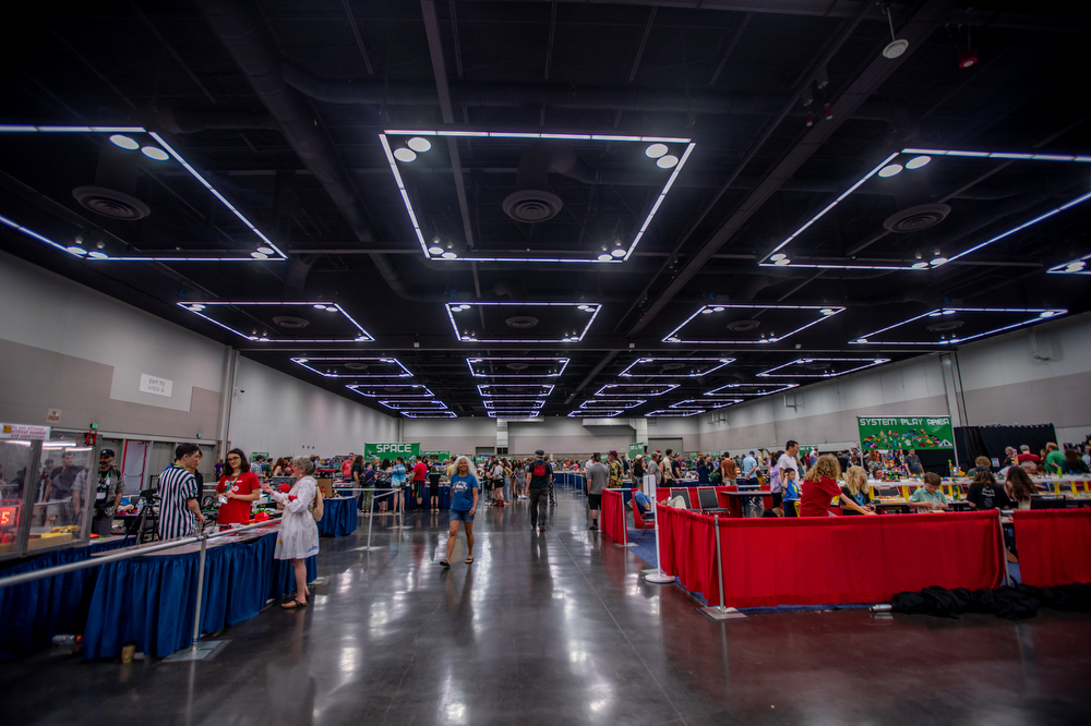 Bricks Cascade LEGO Fan Expo at the Oregon Convention Center May 1314