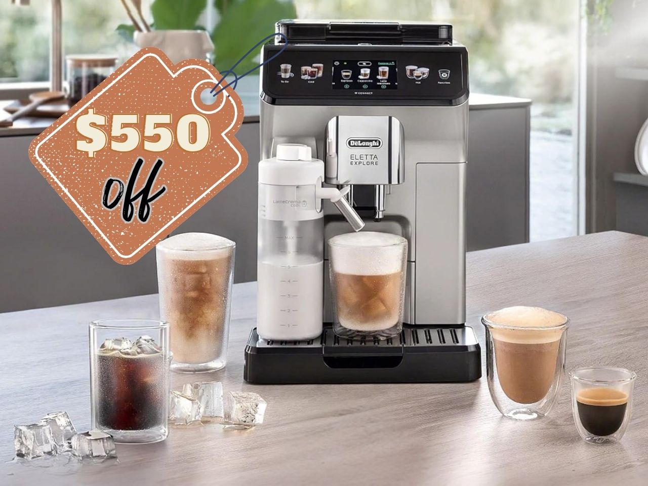 Espresso machine deals: Get the De'Longh Eletta Explore for 27