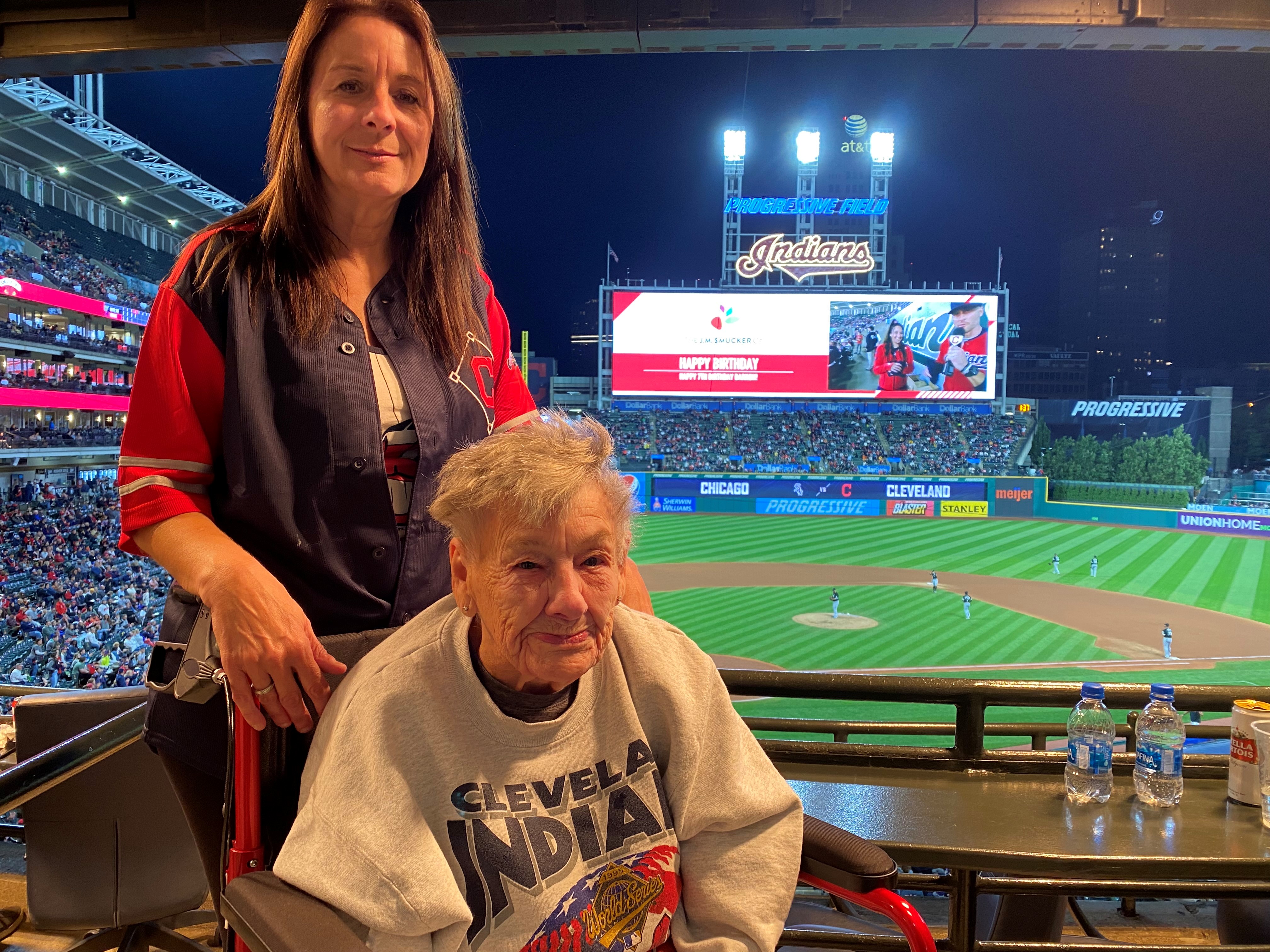 One last 'Indians' game fulfills 96-year-old fan's bucket list
