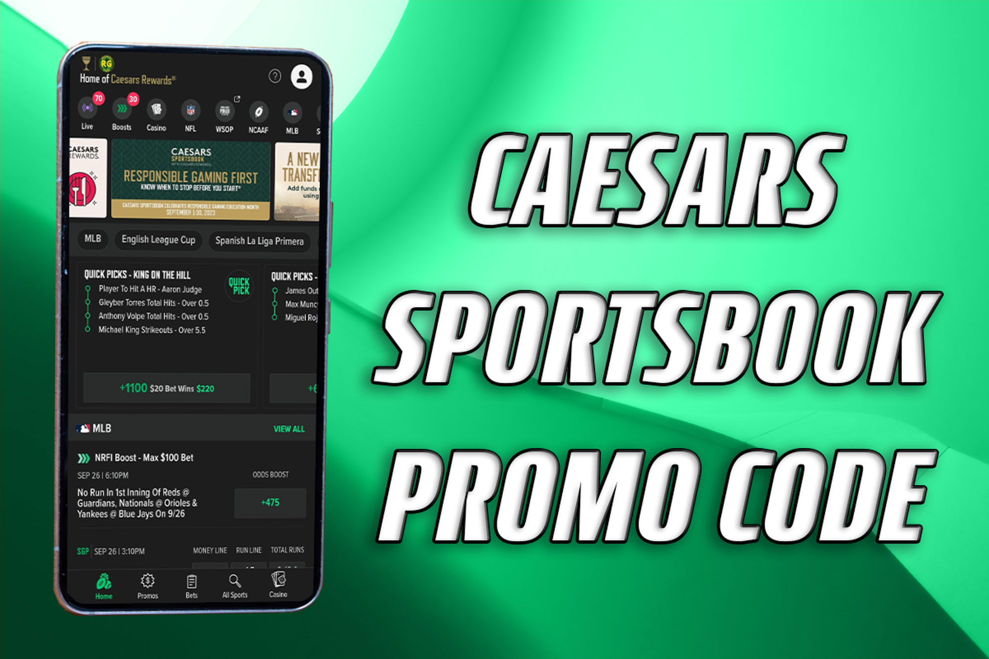 Ravens, Caesars Announce Expanded Sports Betting Partnership