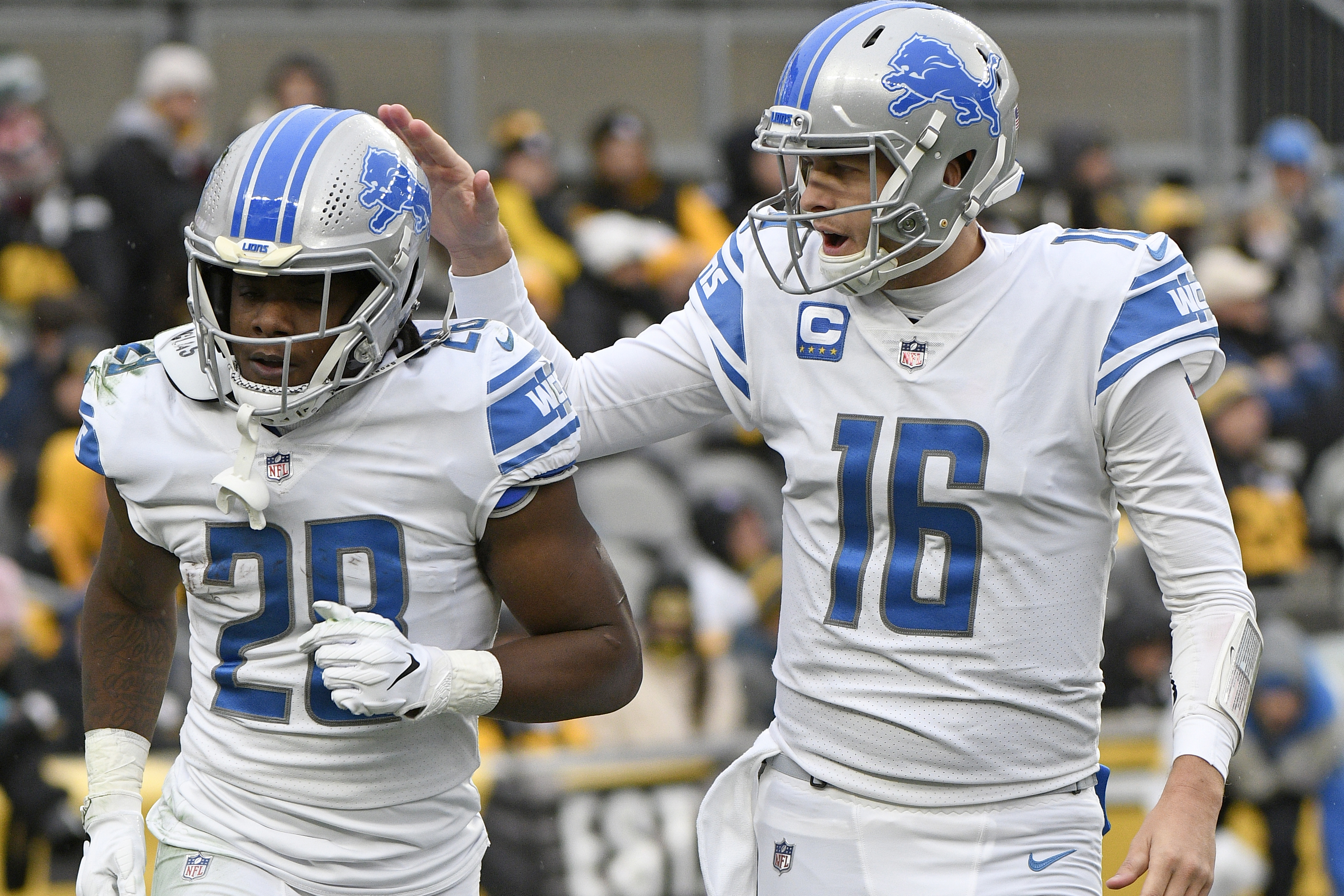 Detroit Lions hopeful they dodged long-term injuries to Jared Goff, Jermar  Jefferson, others 