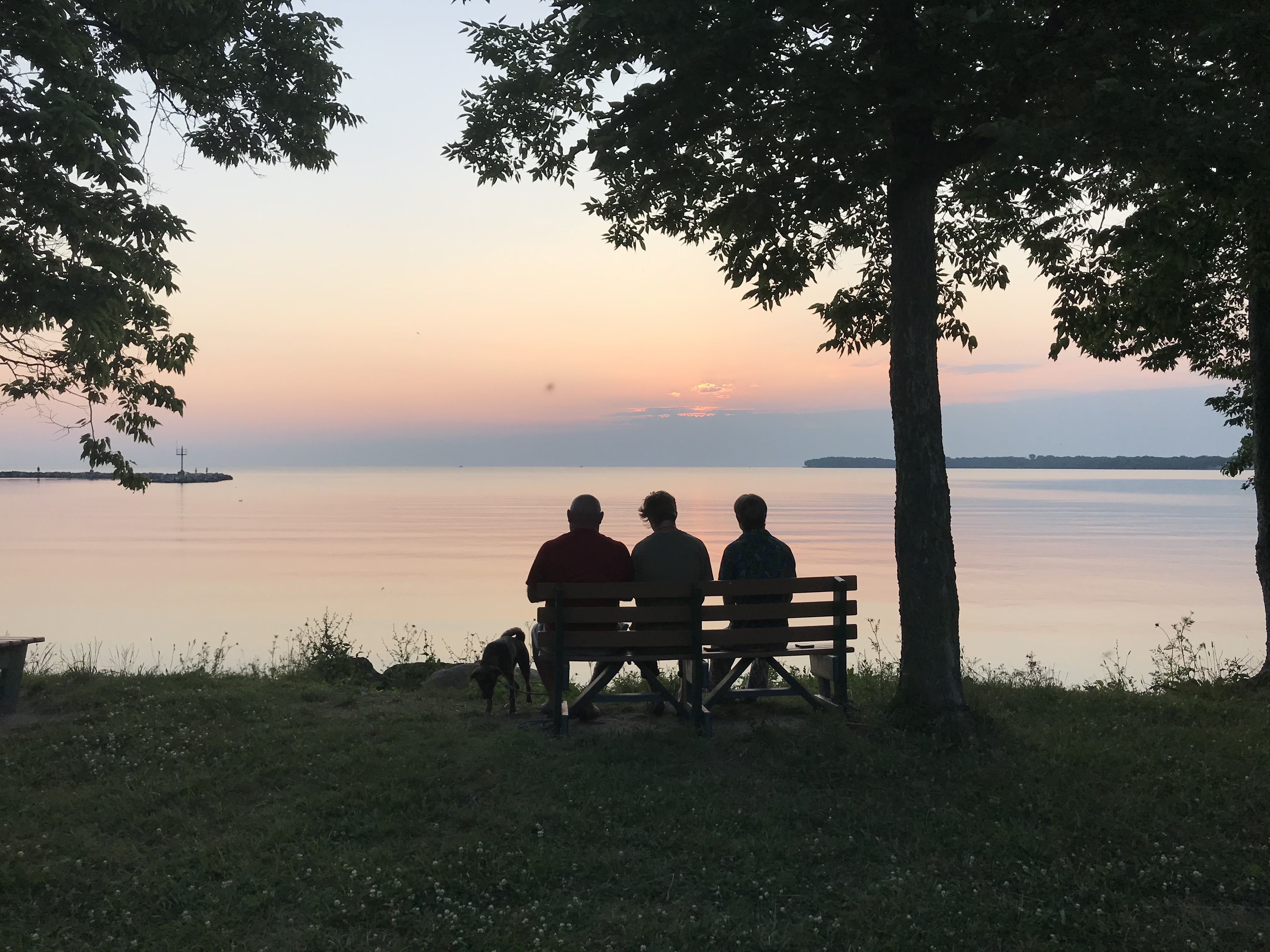 Kelleys Island of the western basin of Lake Erie, directly across from  Marblehead Ohio