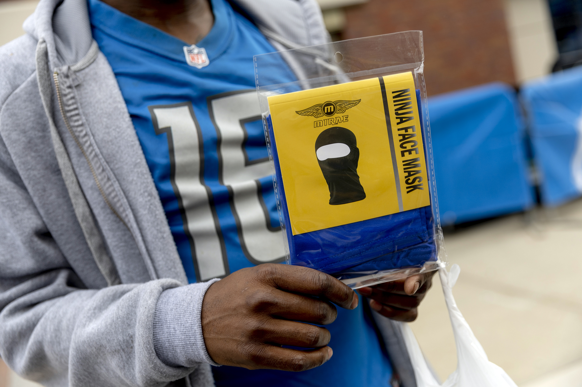 Detroit Lions blue ski masks, explained: Team sends out advisory - Pride Of  Detroit